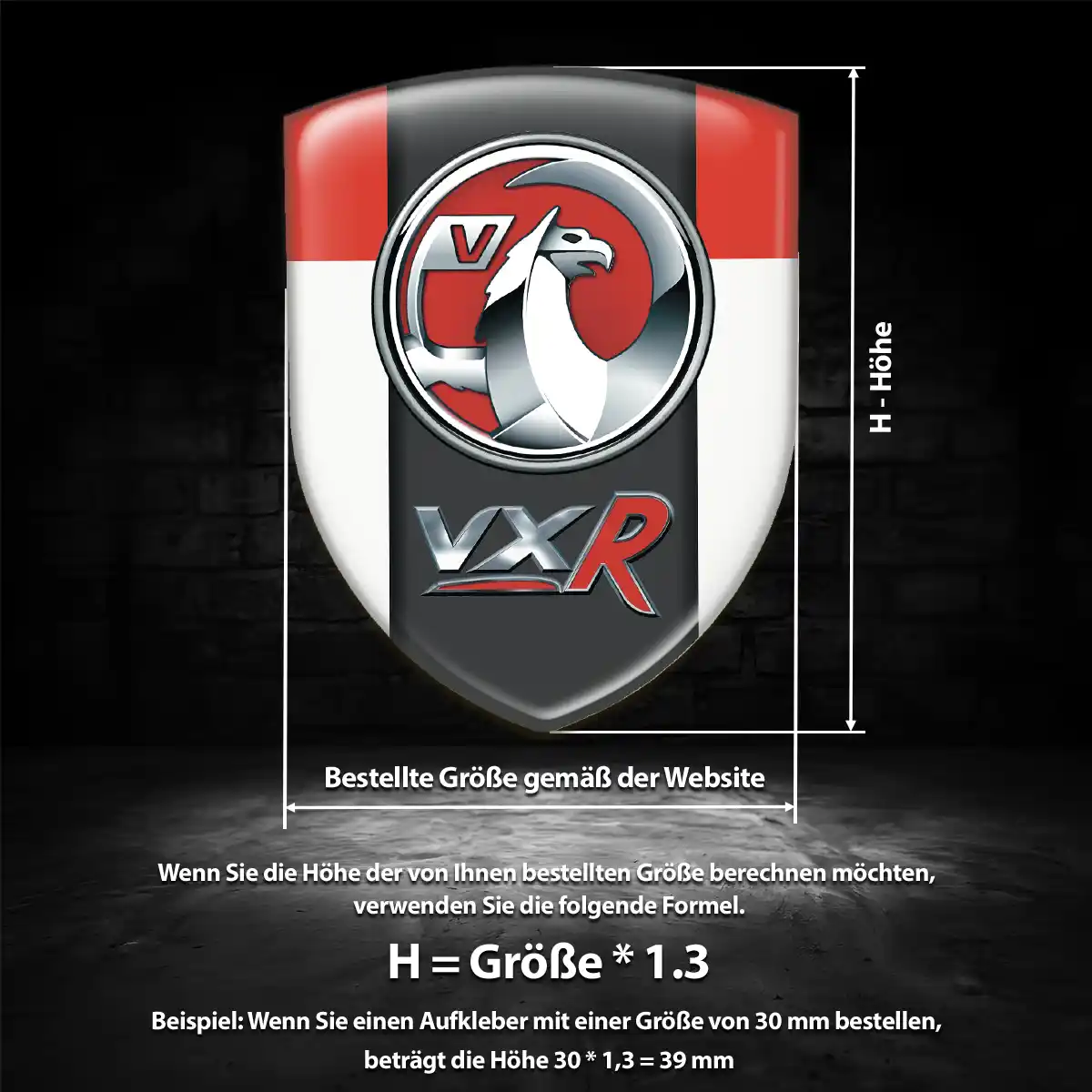 Vauxhall Emblem Wappen Hohe Qualität