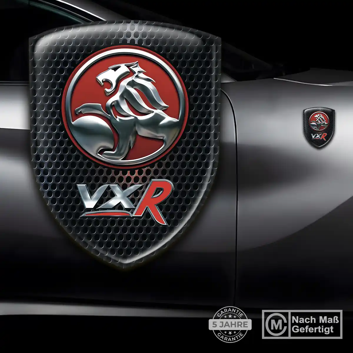 Vauxhall Emblem Wappen Tuningfahrzeug