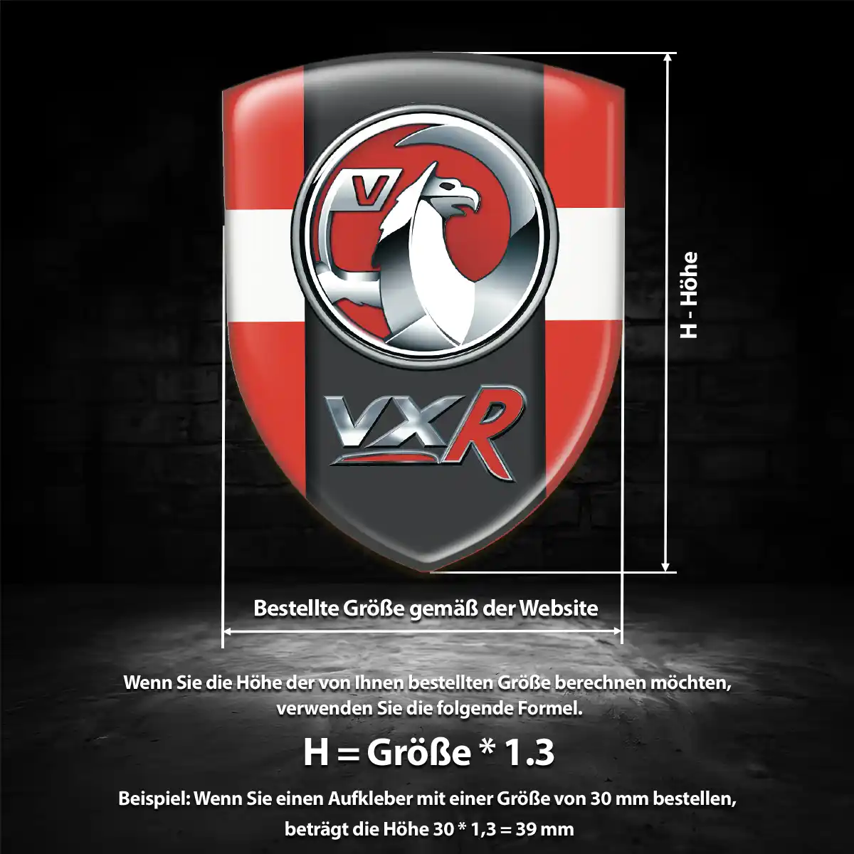 Vauxhall Embleme Ausdrucksstarkes Design