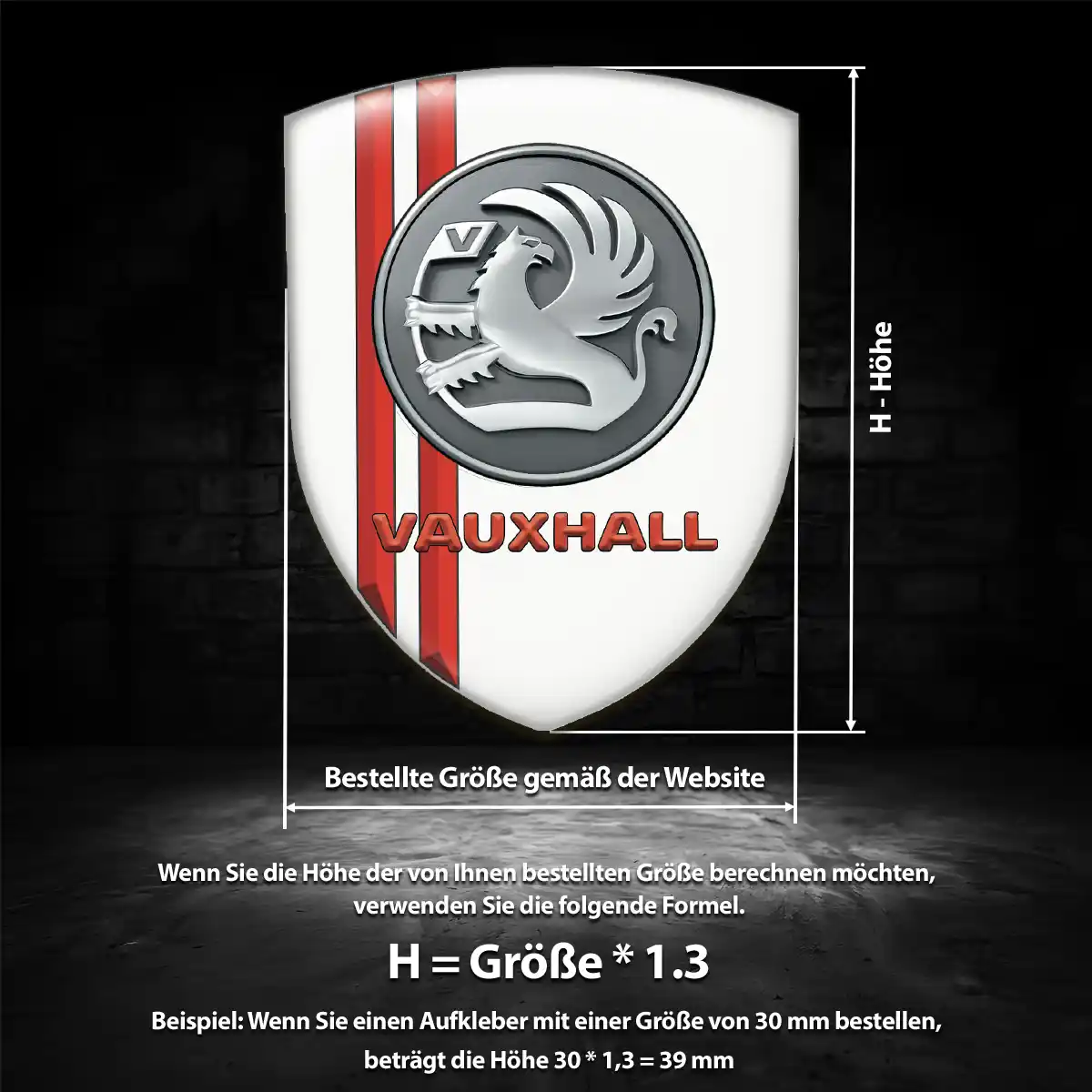 Vauxhall Embleme Auto Ausdrucksstarkes Design