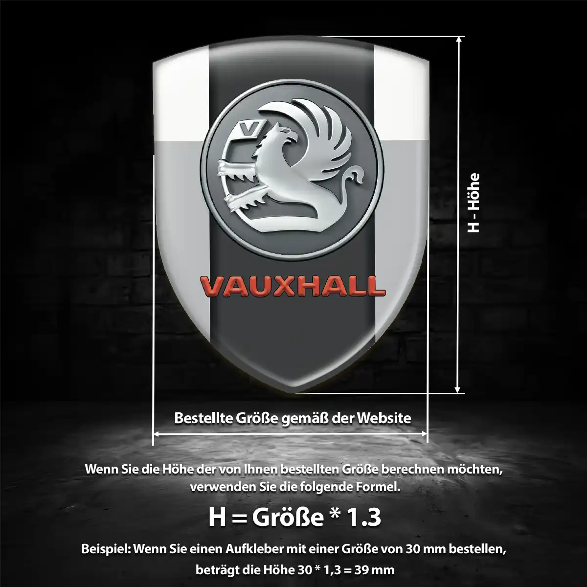 Vauxhall Embleme Auto Hohe Qualität