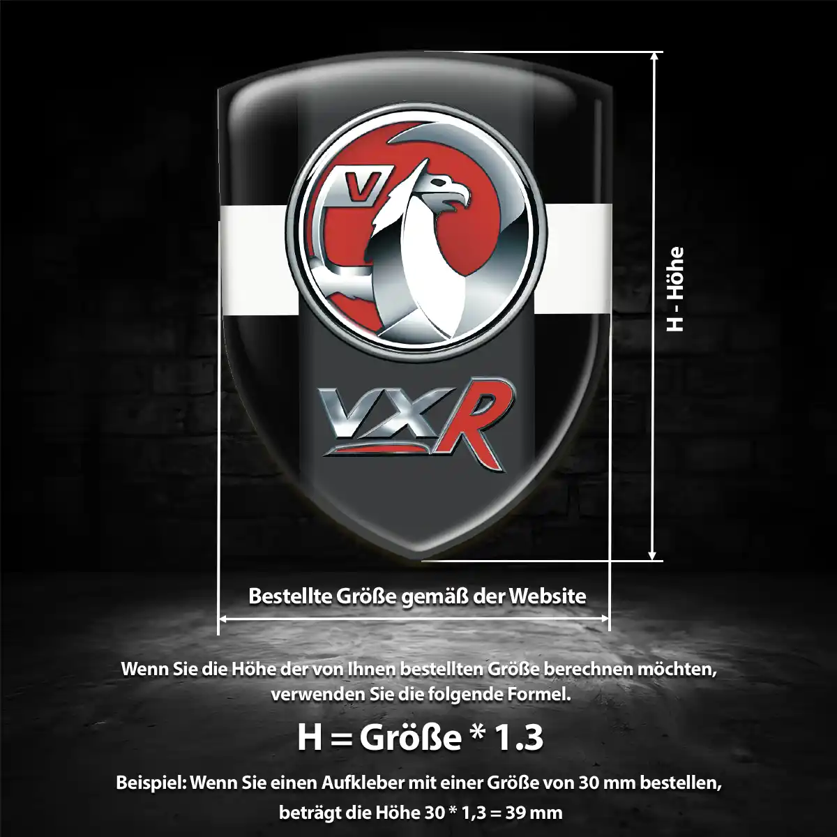 Vauxhall Embleme Auto Premium-Edition