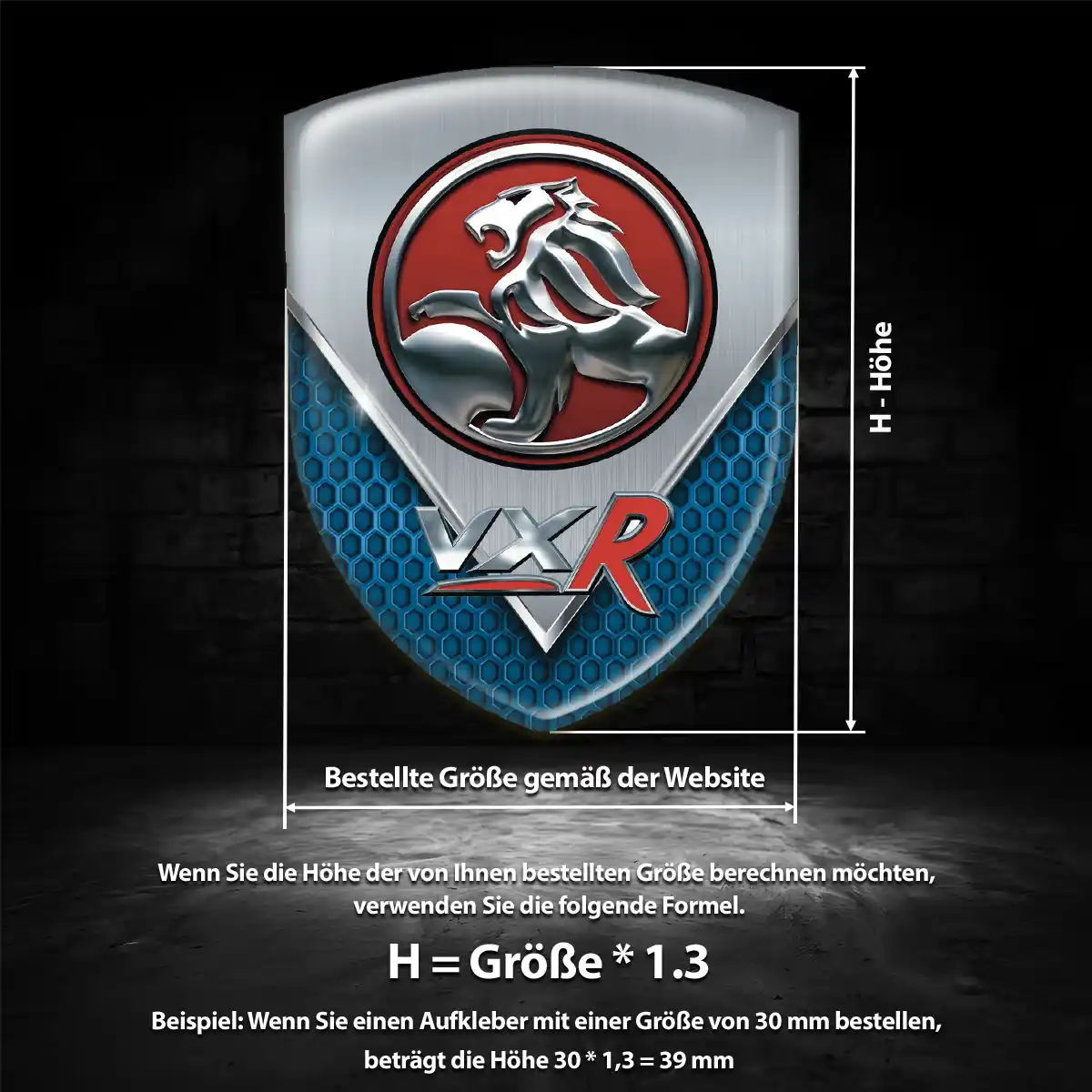 Vauxhall Embleme Hohe Qualität