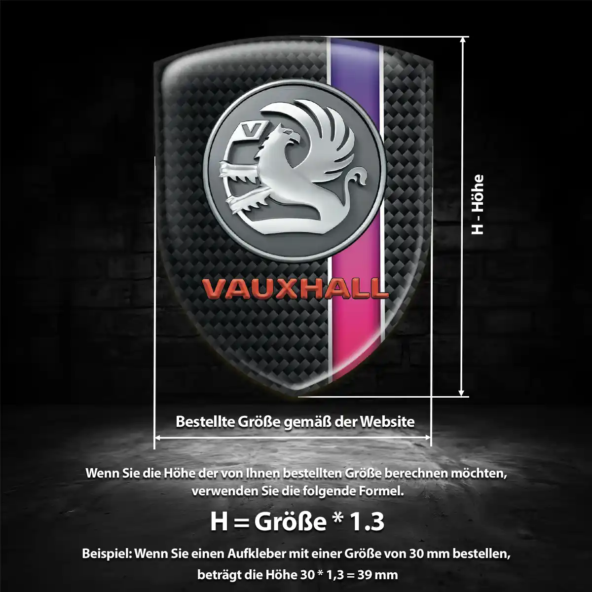 Vauxhall Embleme Interieurdesign