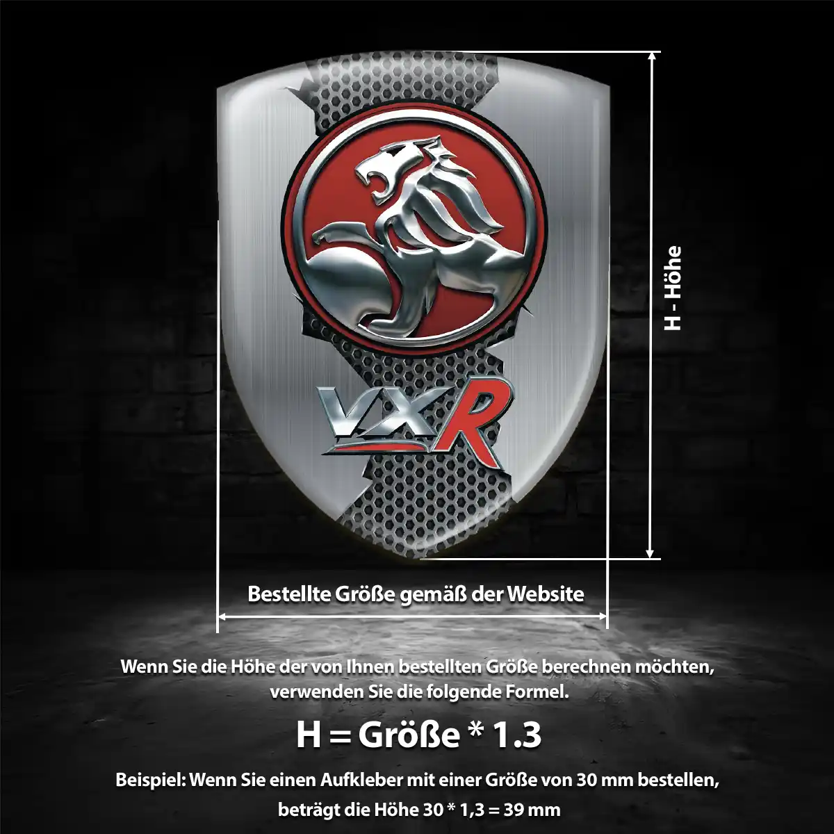 Vauxhall Embleme Limitierte Auflage