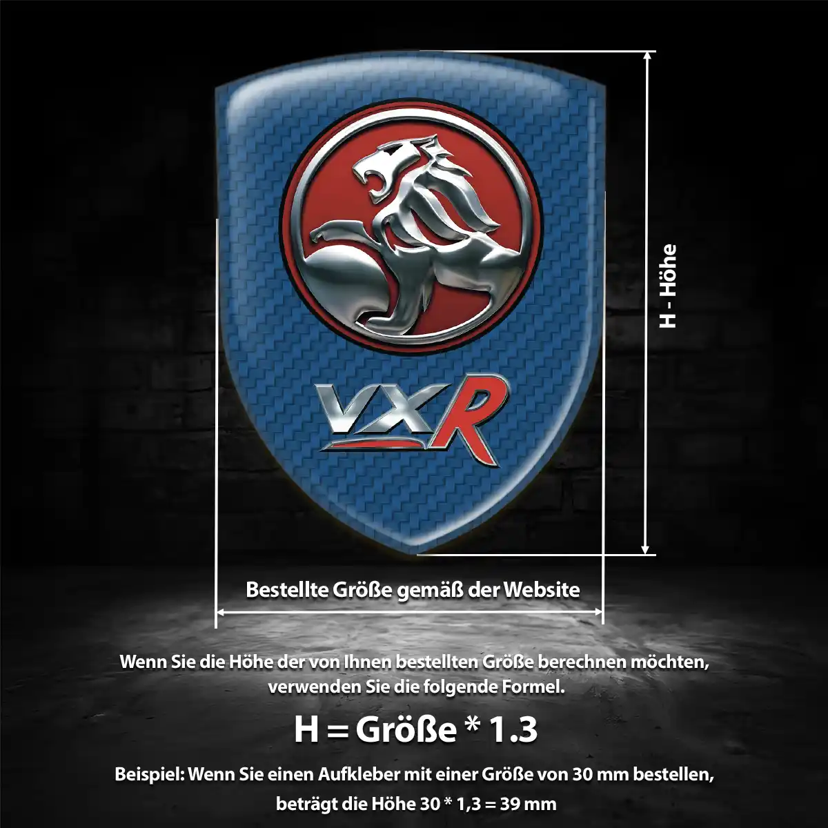 Vauxhall Embleme Premiumqualität