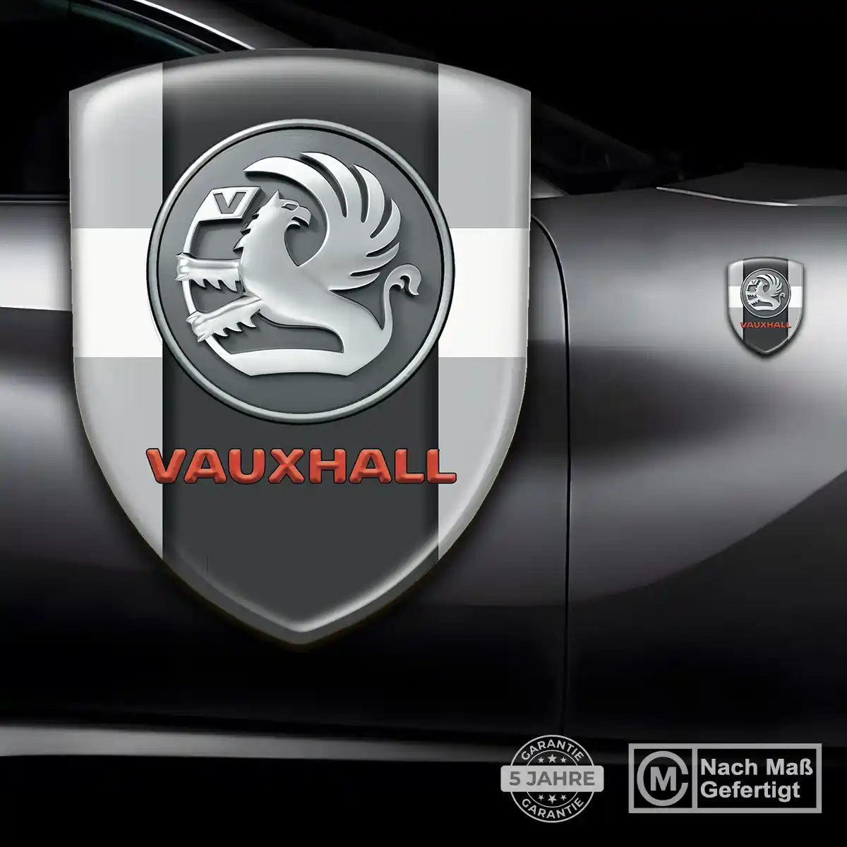 Vauxhall Embleme Silikon Aufkleber Anspruchsvolles Design