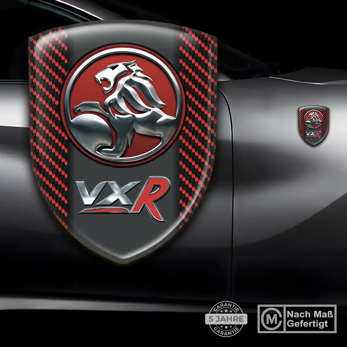 Vauxhall Embleme Silikon Aufkleber Ausdrucksstarkes Design