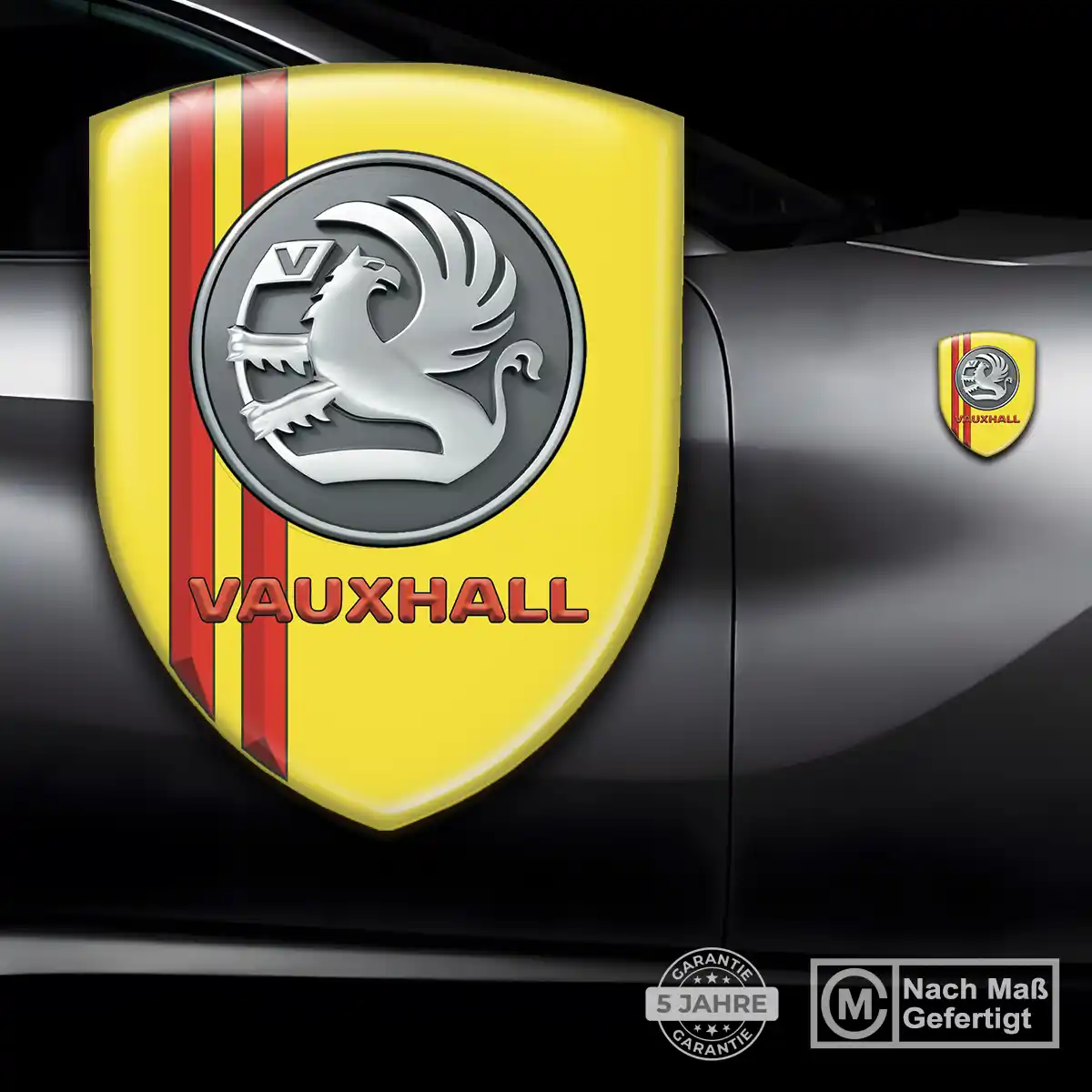 Vauxhall Embleme Silikon Aufkleber Auto Edles Design