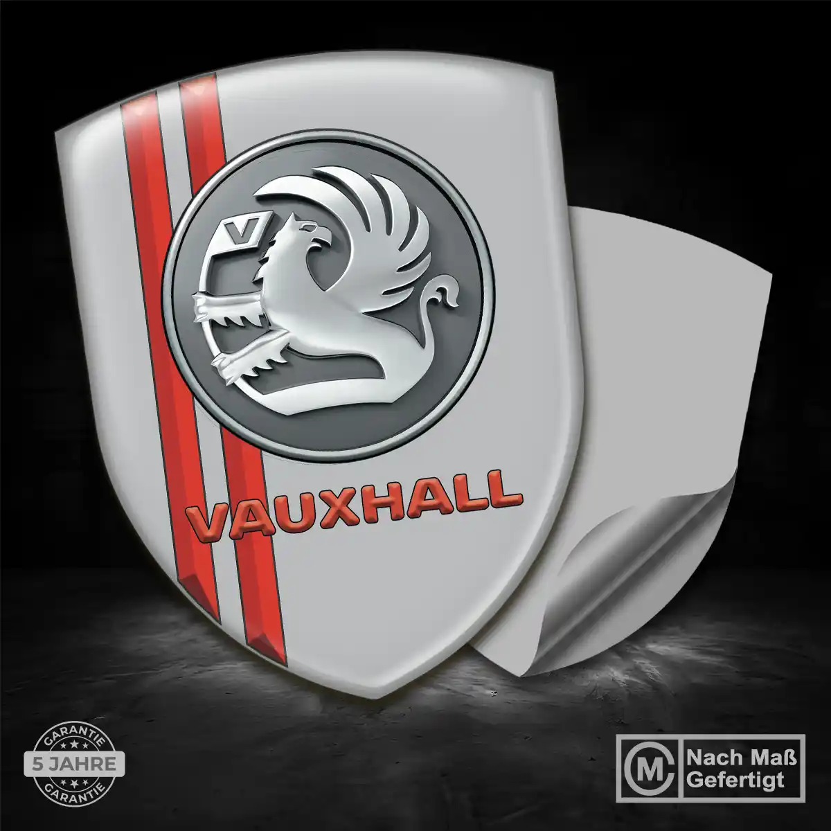 Vauxhall Embleme Silikon Aufkleber Auto Elegantes Design