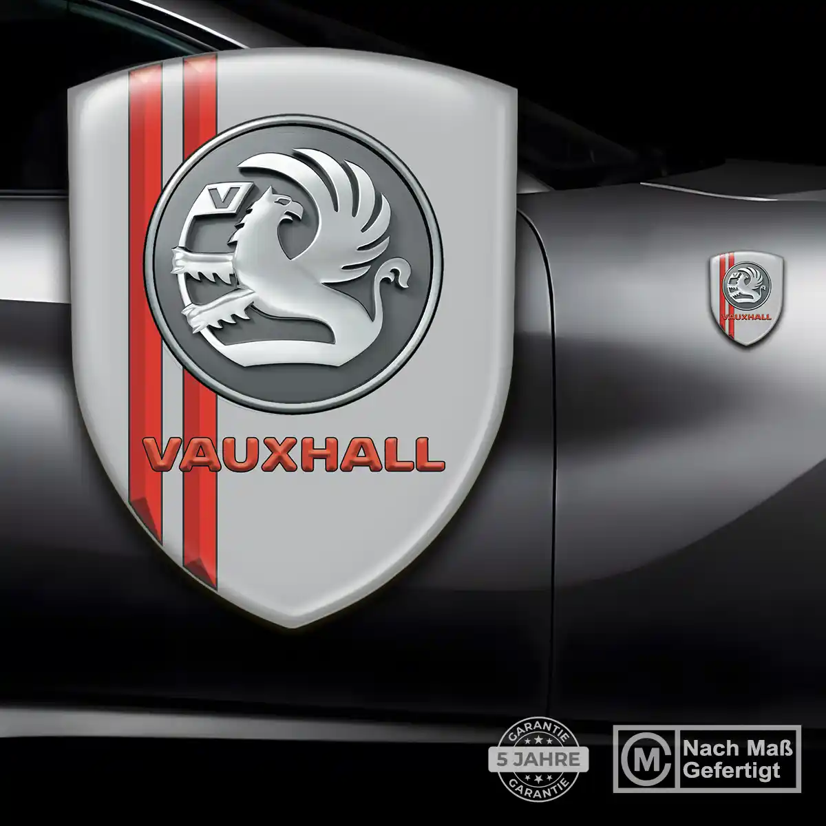 Vauxhall Embleme Silikon Aufkleber Auto Elegantes Design