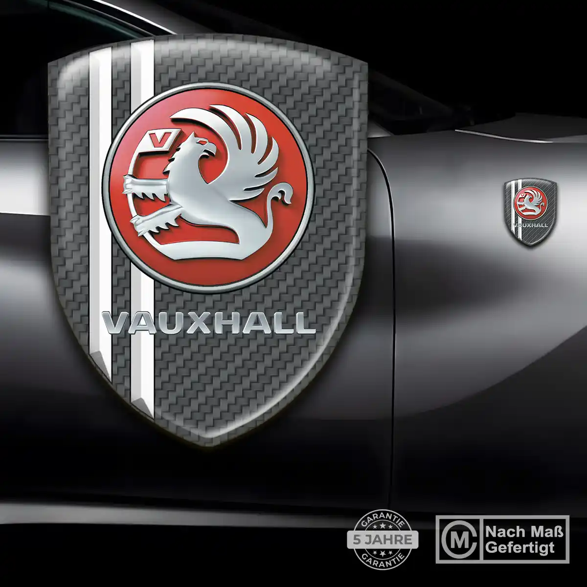 Vauxhall Embleme Silikon Aufkleber Auto Exterieurdesign