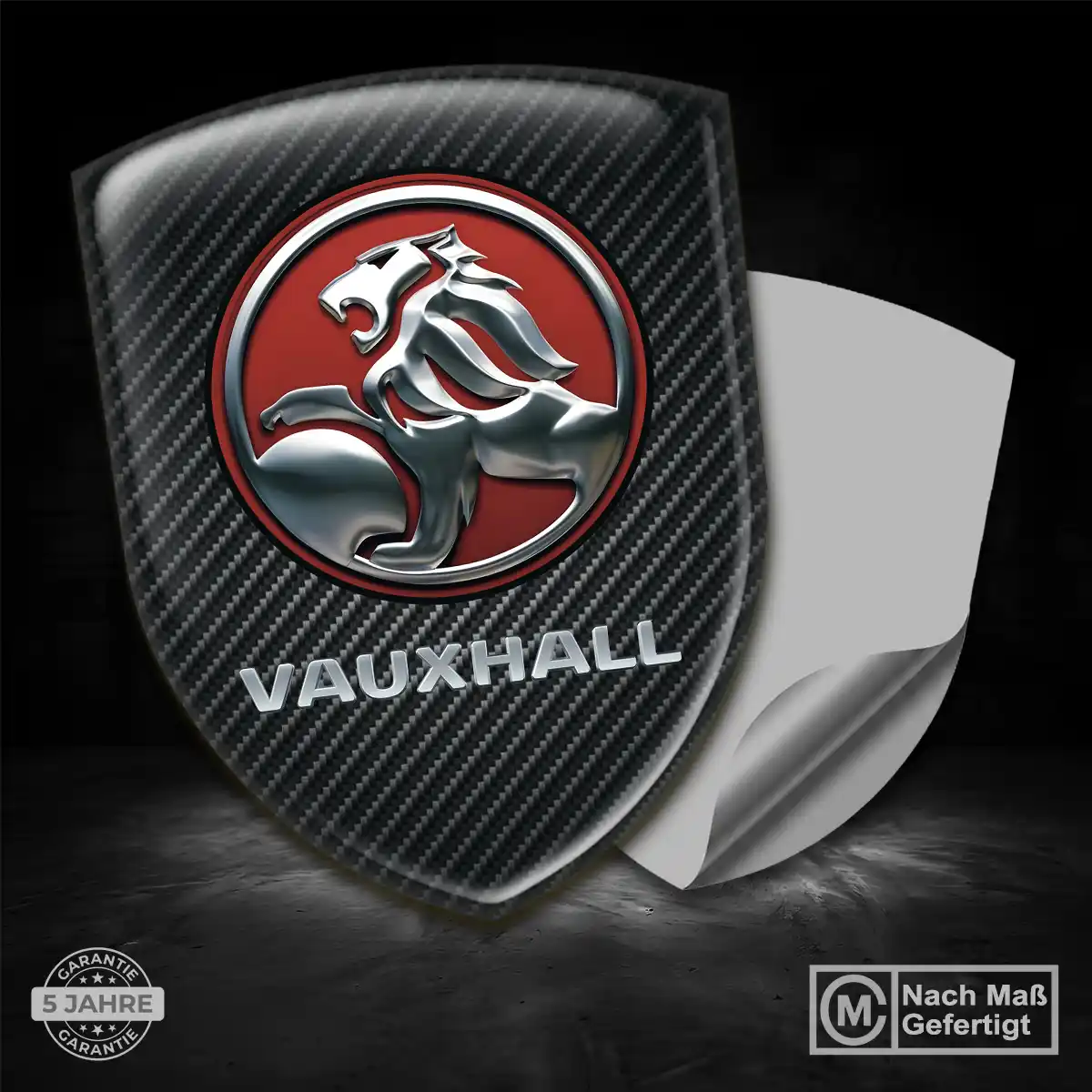 Vauxhall Embleme Silikon Aufkleber Auto Luxus-Edition