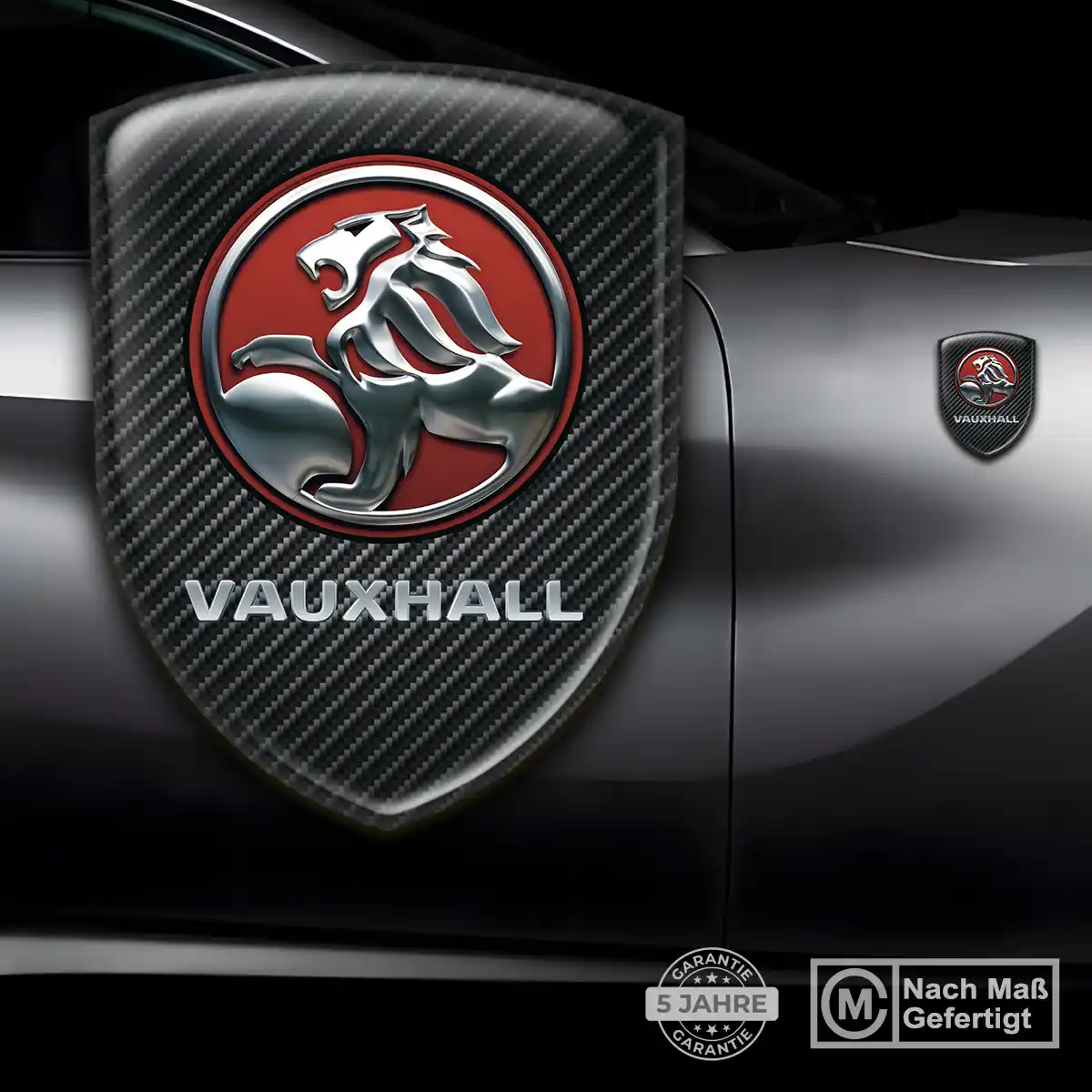 Vauxhall Embleme Silikon Aufkleber Auto Luxus-Edition