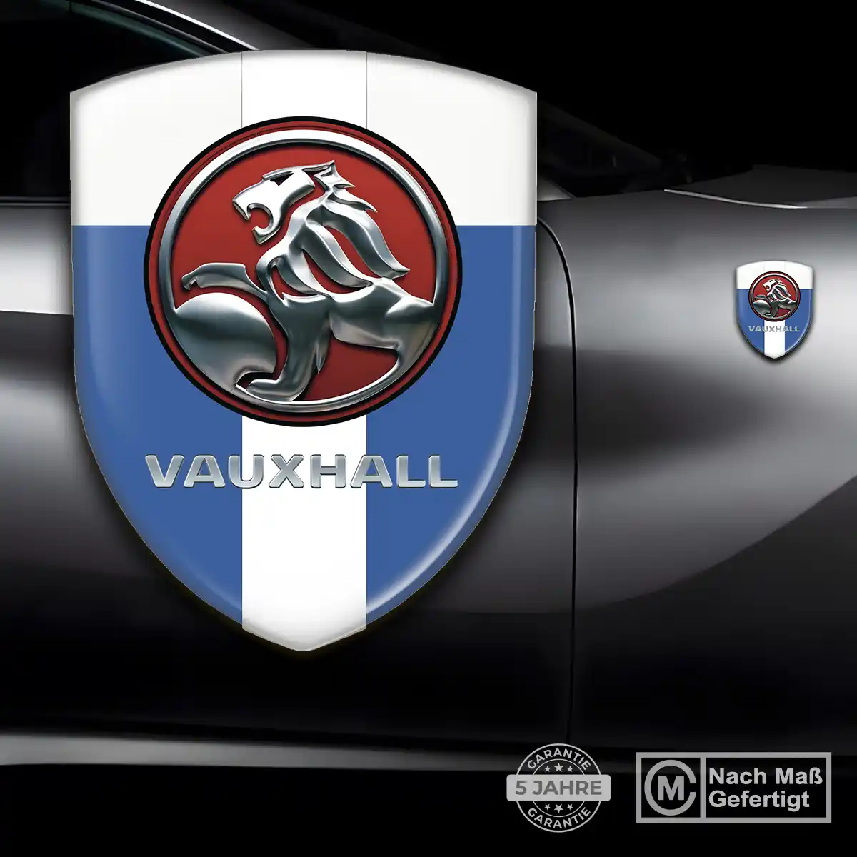 Vauxhall Embleme Silikon Aufkleber Auto Tuningfahrzeug