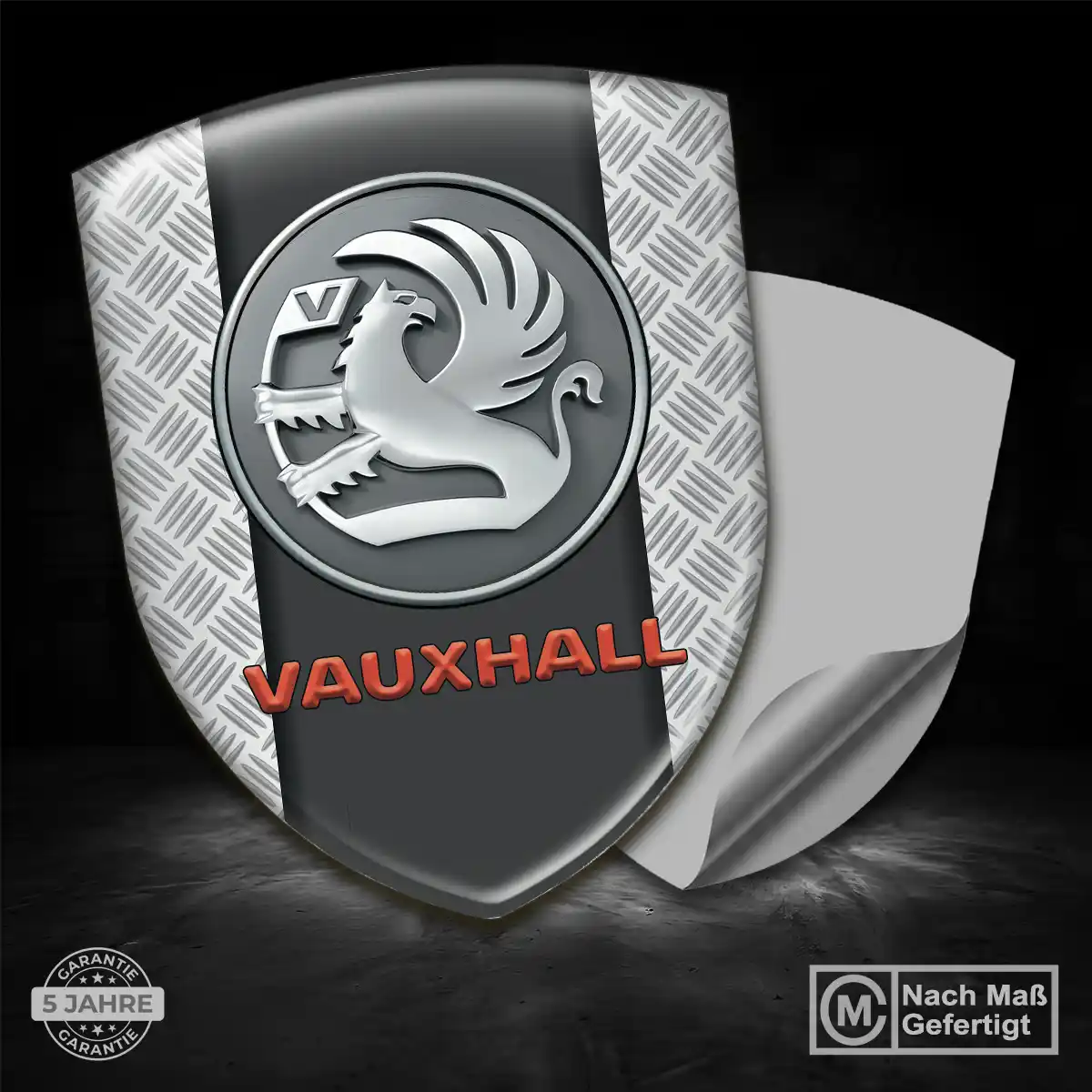 Vauxhall Embleme Silikon Aufkleber Edles Design