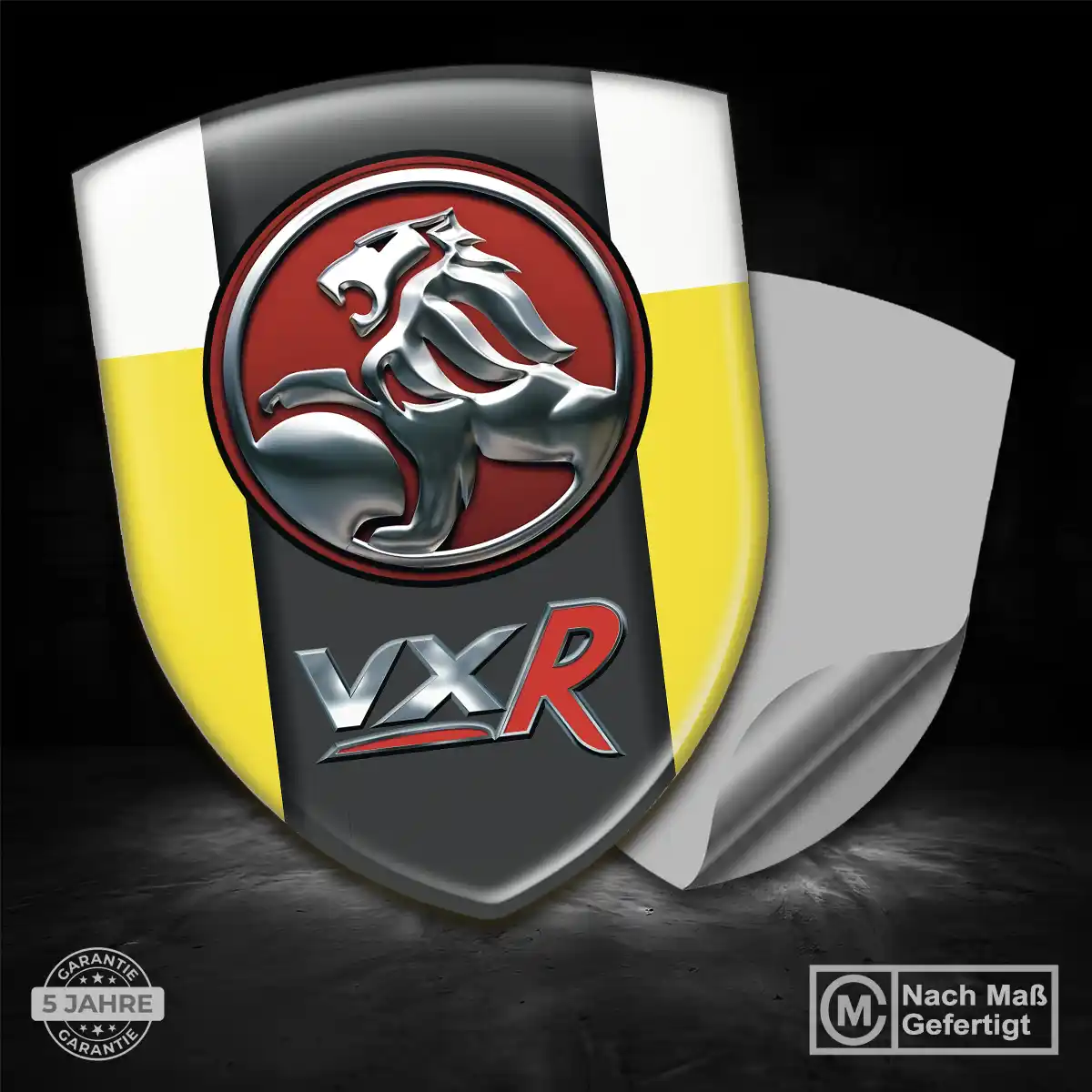Vauxhall Embleme Silikon Aufkleber Elegantes Design