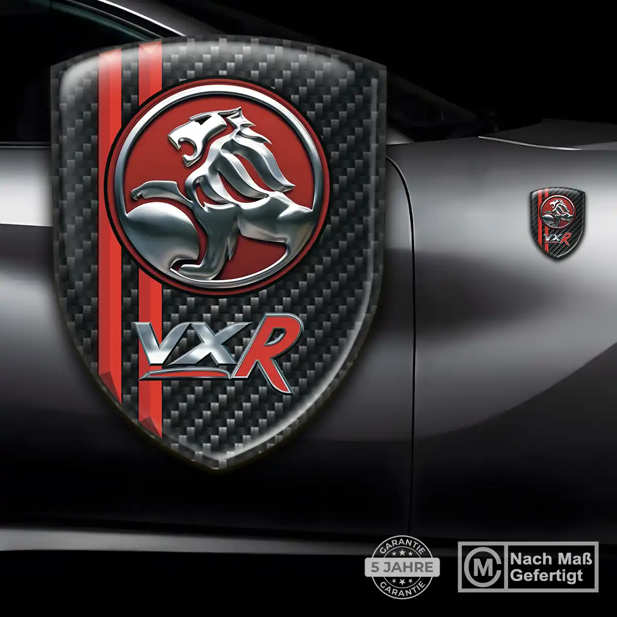 Vauxhall Embleme Silikon Aufkleber Luxus-Edition