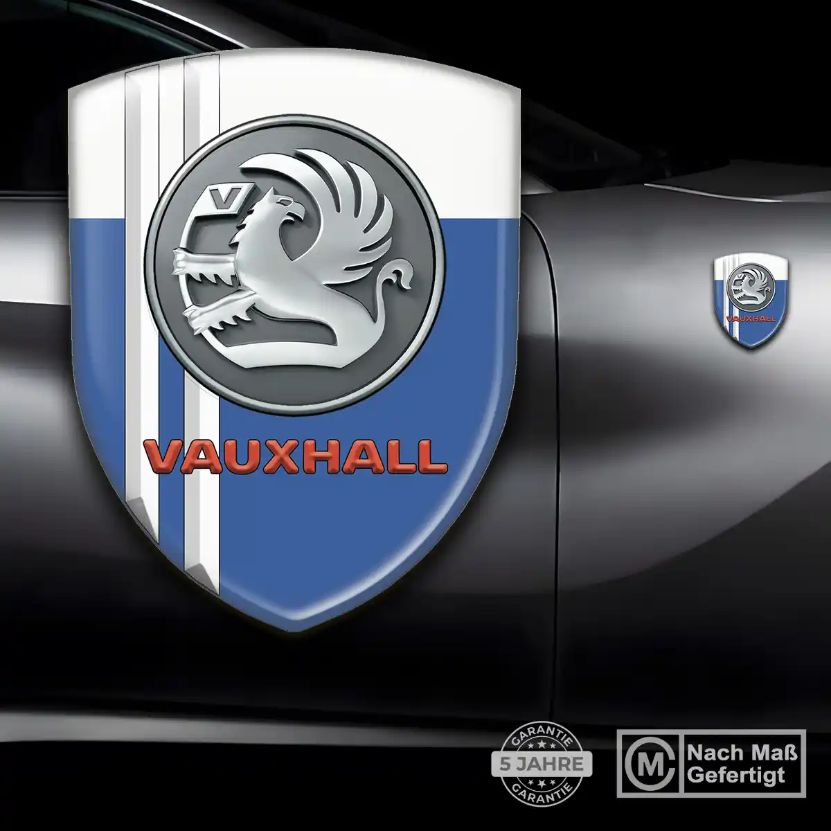 Vauxhall Embleme Silikon Aufkleber Markenedition