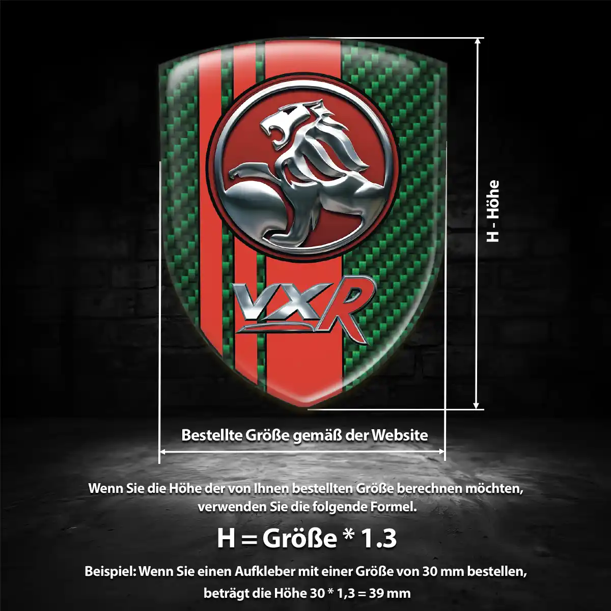Vauxhall Embleme Tuningfahrzeug