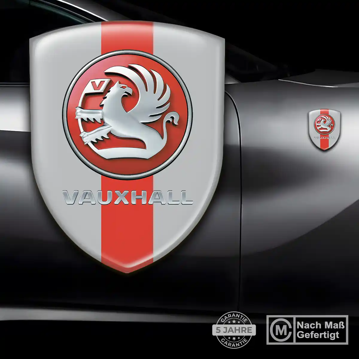 Vauxhall Silikon Aufkleber Ausdrucksstarkes Design