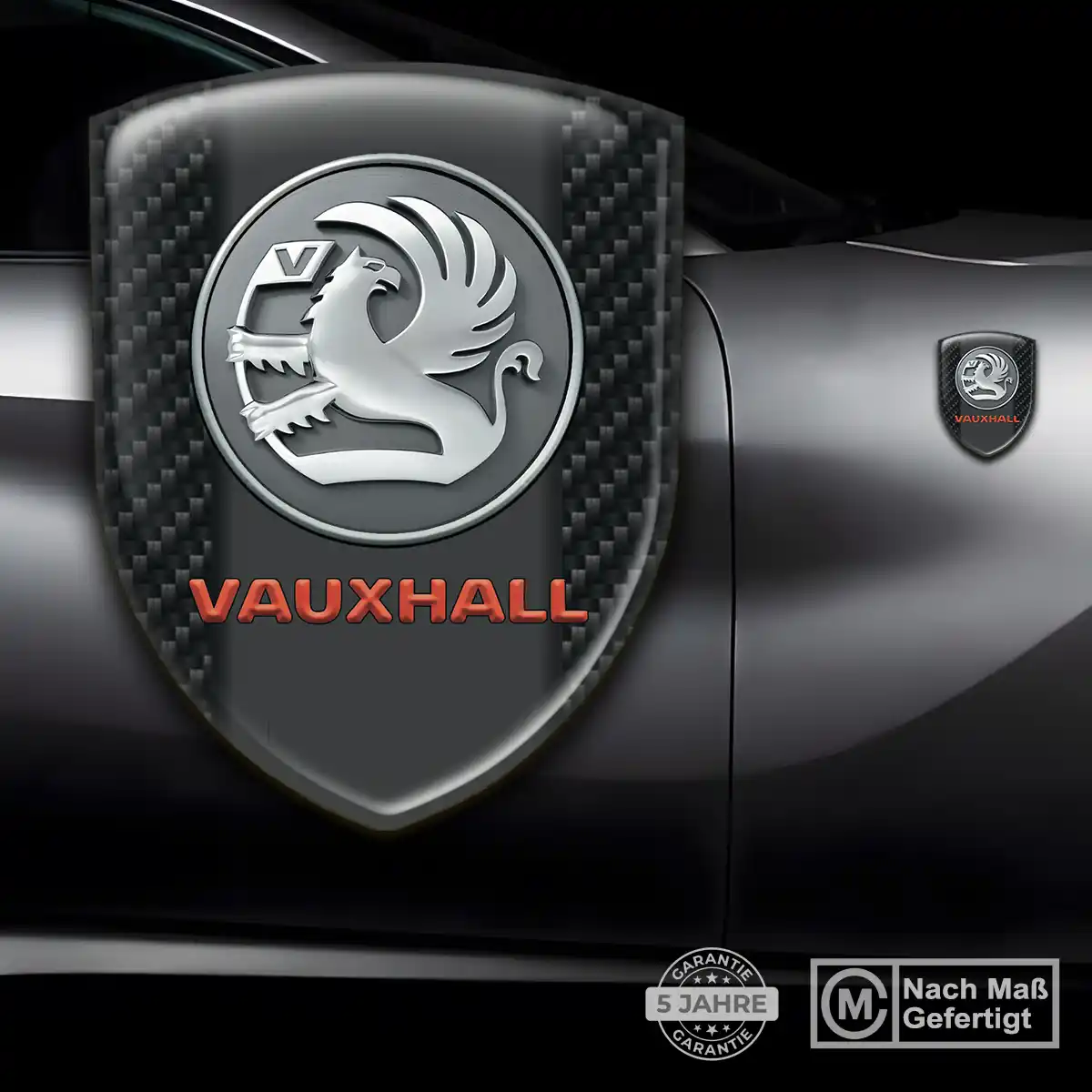 Vauxhall Silikon Aufkleber Auto Exterieurdesign