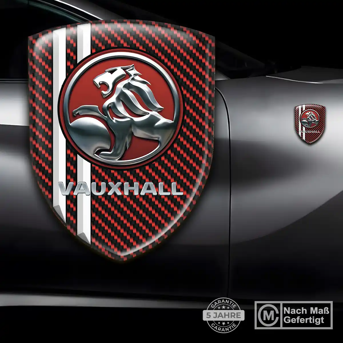 Vauxhall Silikon Aufkleber Elegantes Design