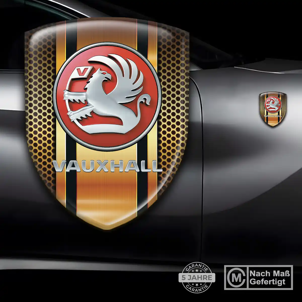 Vauxhall Silikon Aufkleber Embleme Auto Elegantes Design