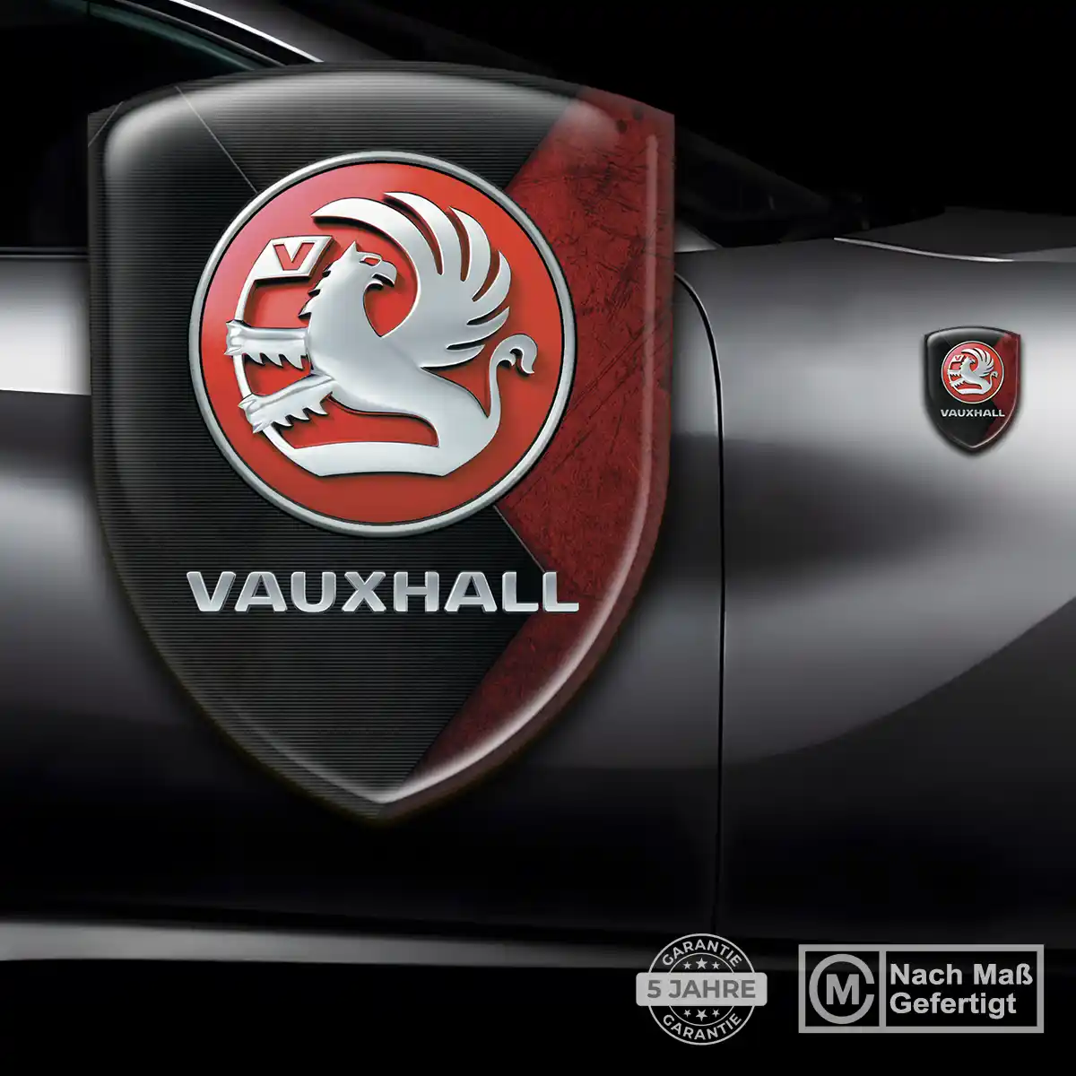 Vauxhall Silikon Aufkleber Embleme Auto Hochwertiges Harz