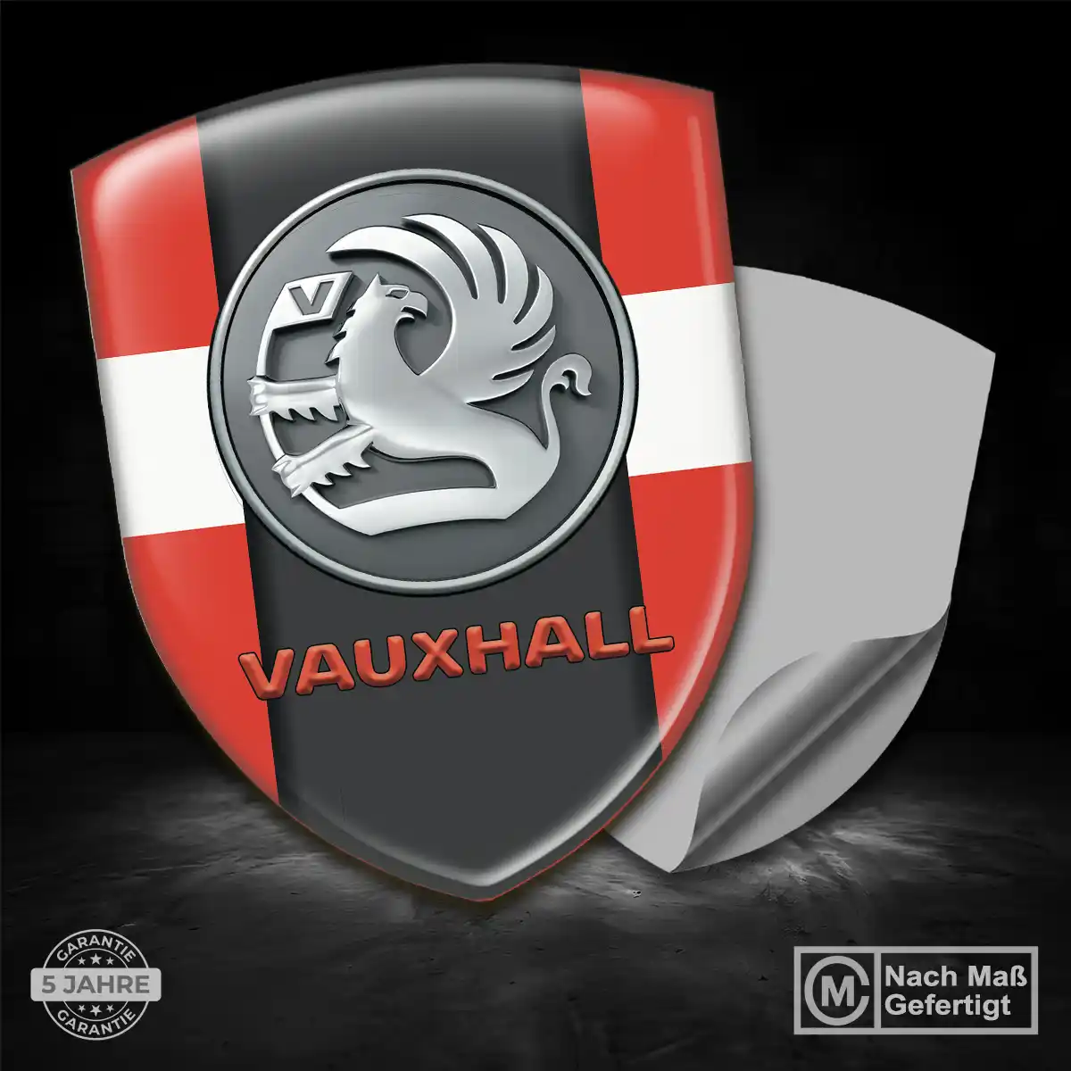 Vauxhall Silikon Aufkleber Embleme Auto Modernes Design