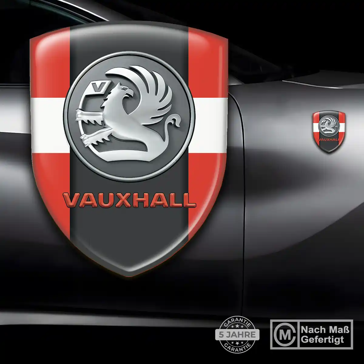 Vauxhall Silikon Aufkleber Embleme Auto Modernes Design