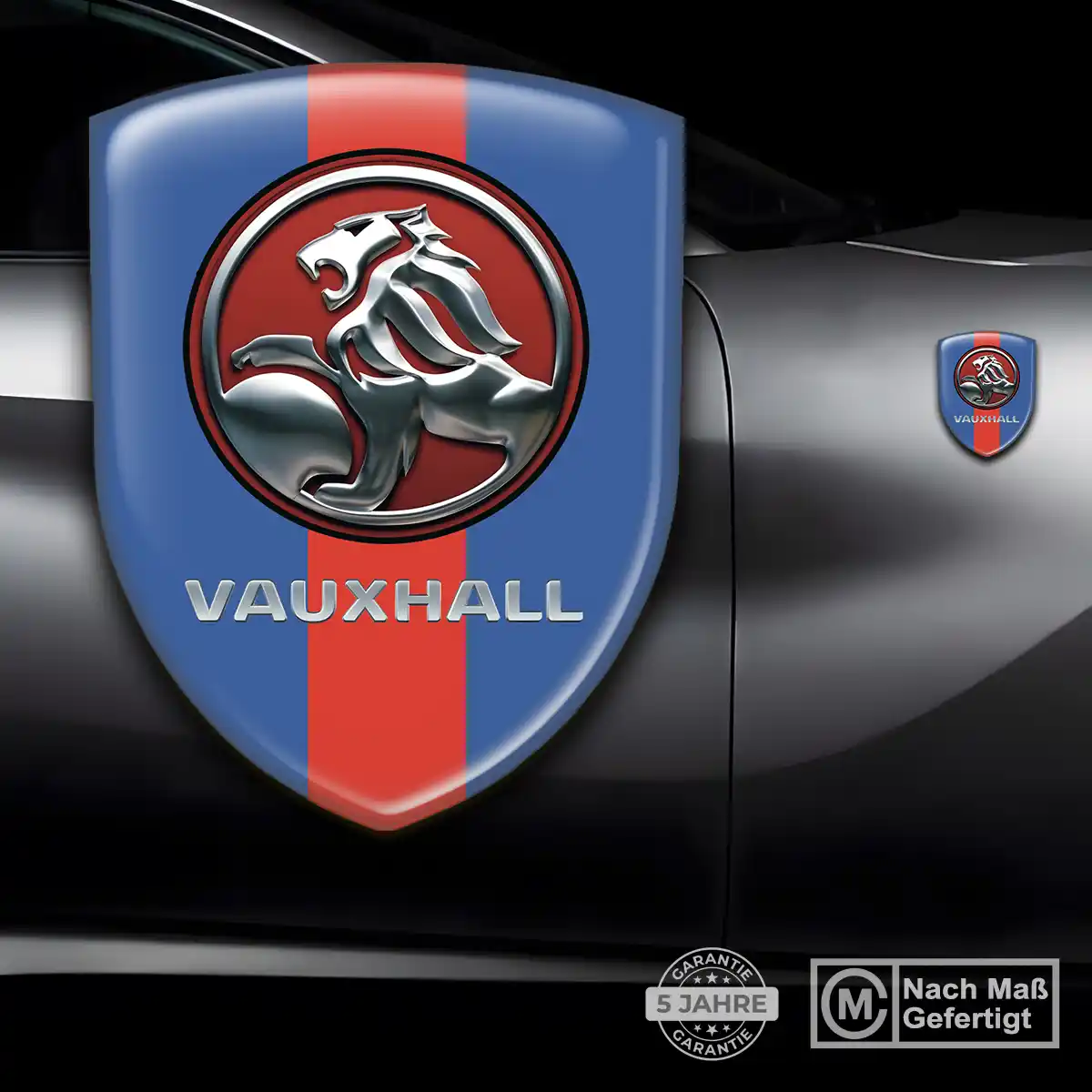 Vauxhall Silikon Aufkleber Embleme Auto Premium-Edition