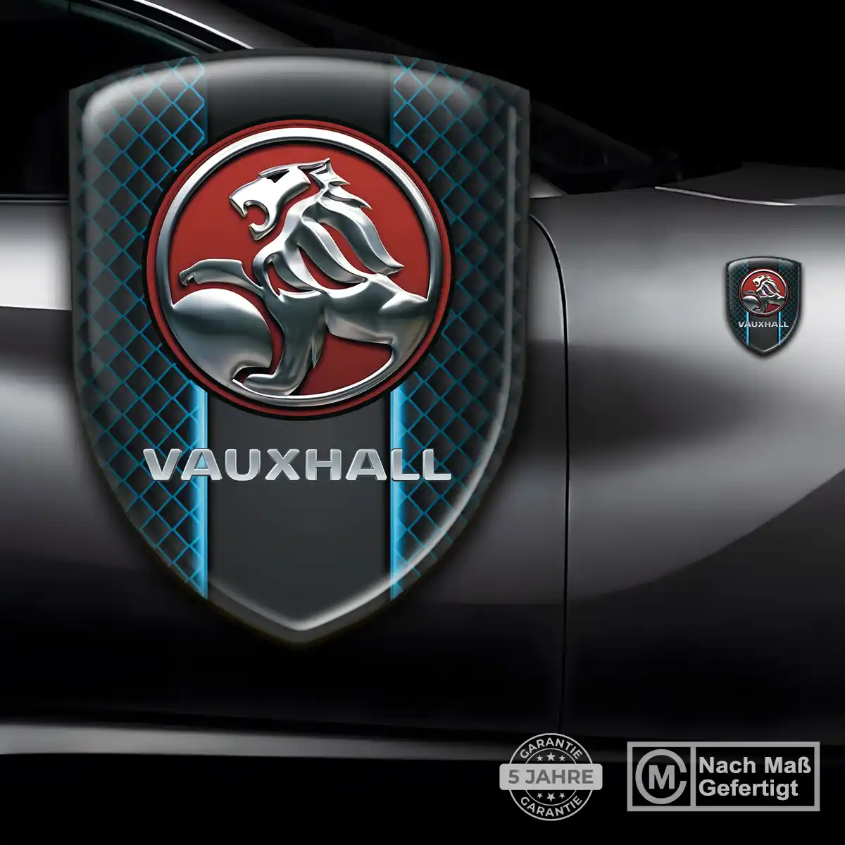 Vauxhall Silikon Aufkleber Embleme Exterieurdesign