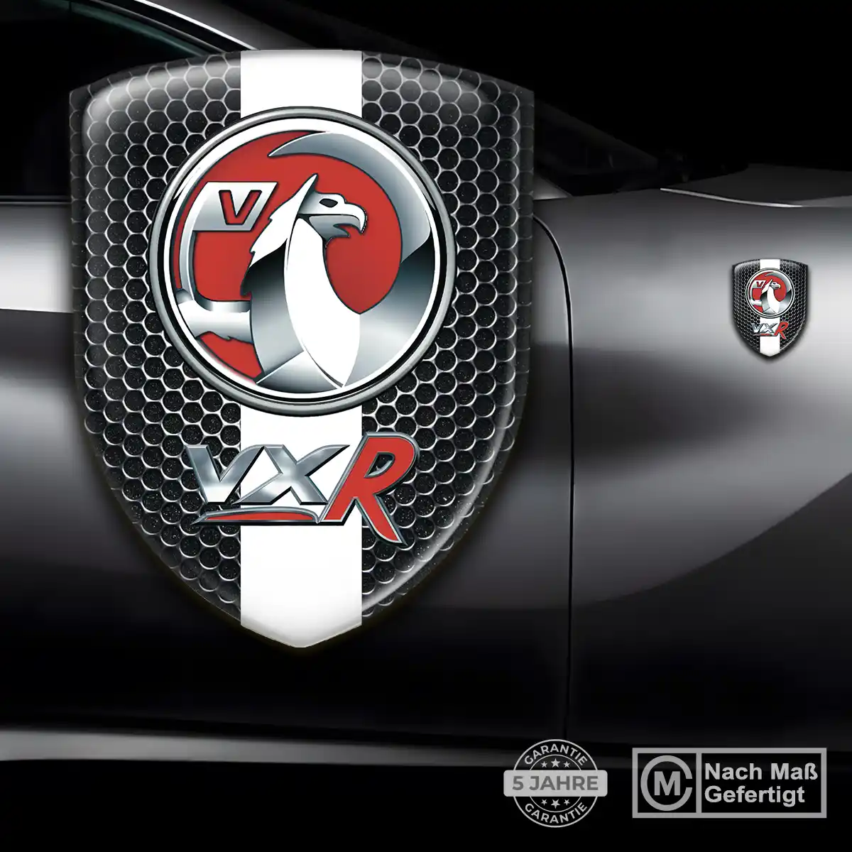 Vauxhall Silikon Aufkleber Embleme Hochwertiges Harz