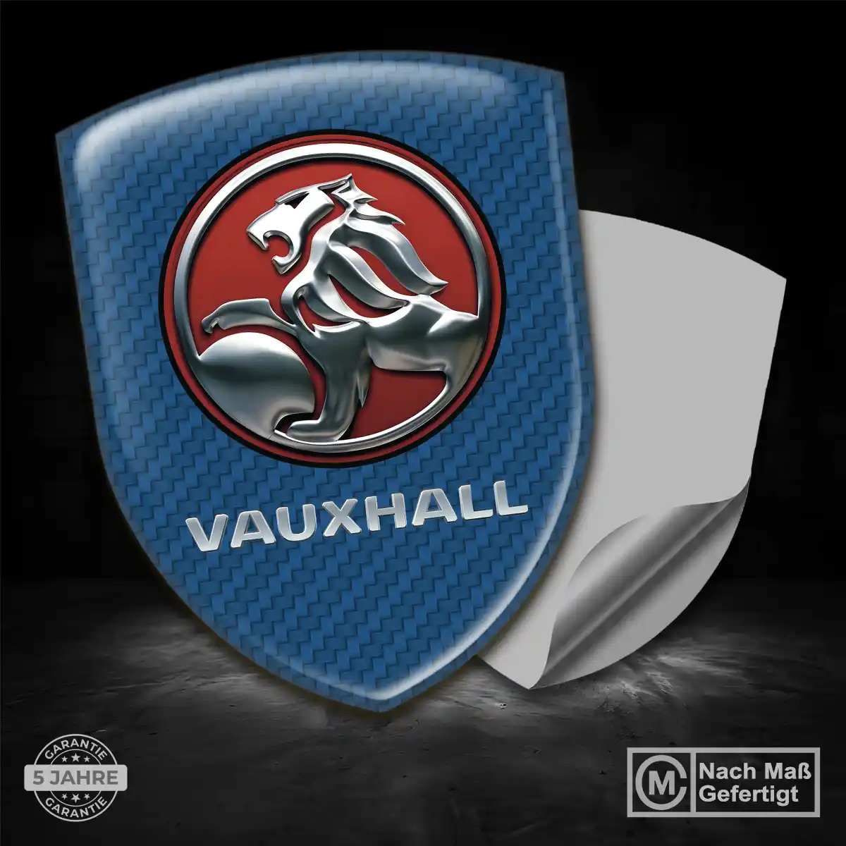 Vauxhall Silikon Aufkleber Embleme Tuningfahrzeug