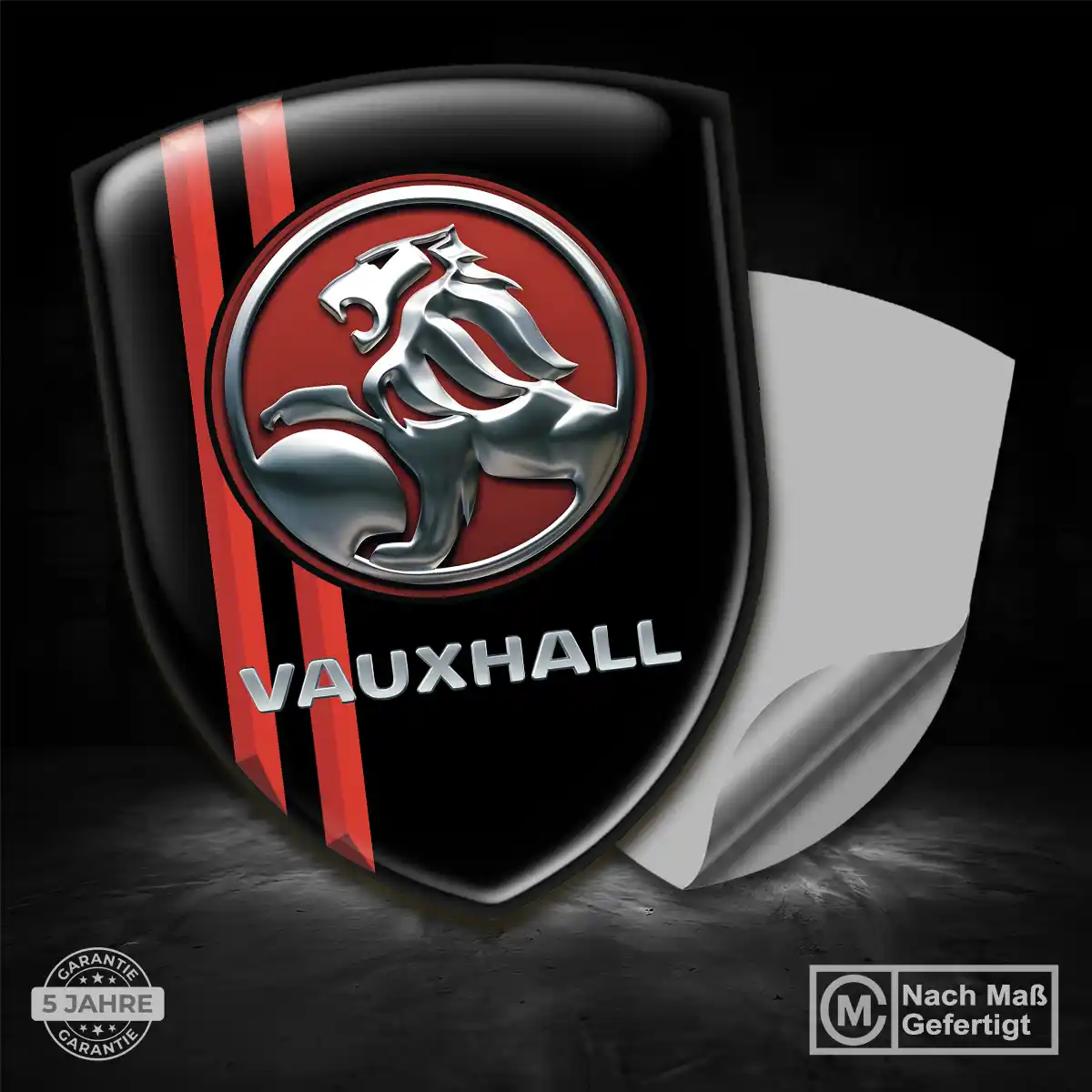 Vauxhall Silikon Aufkleber Markenedition