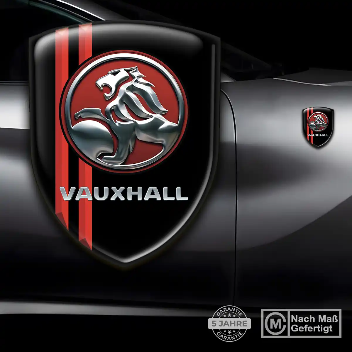 Vauxhall Silikon Aufkleber Markenedition