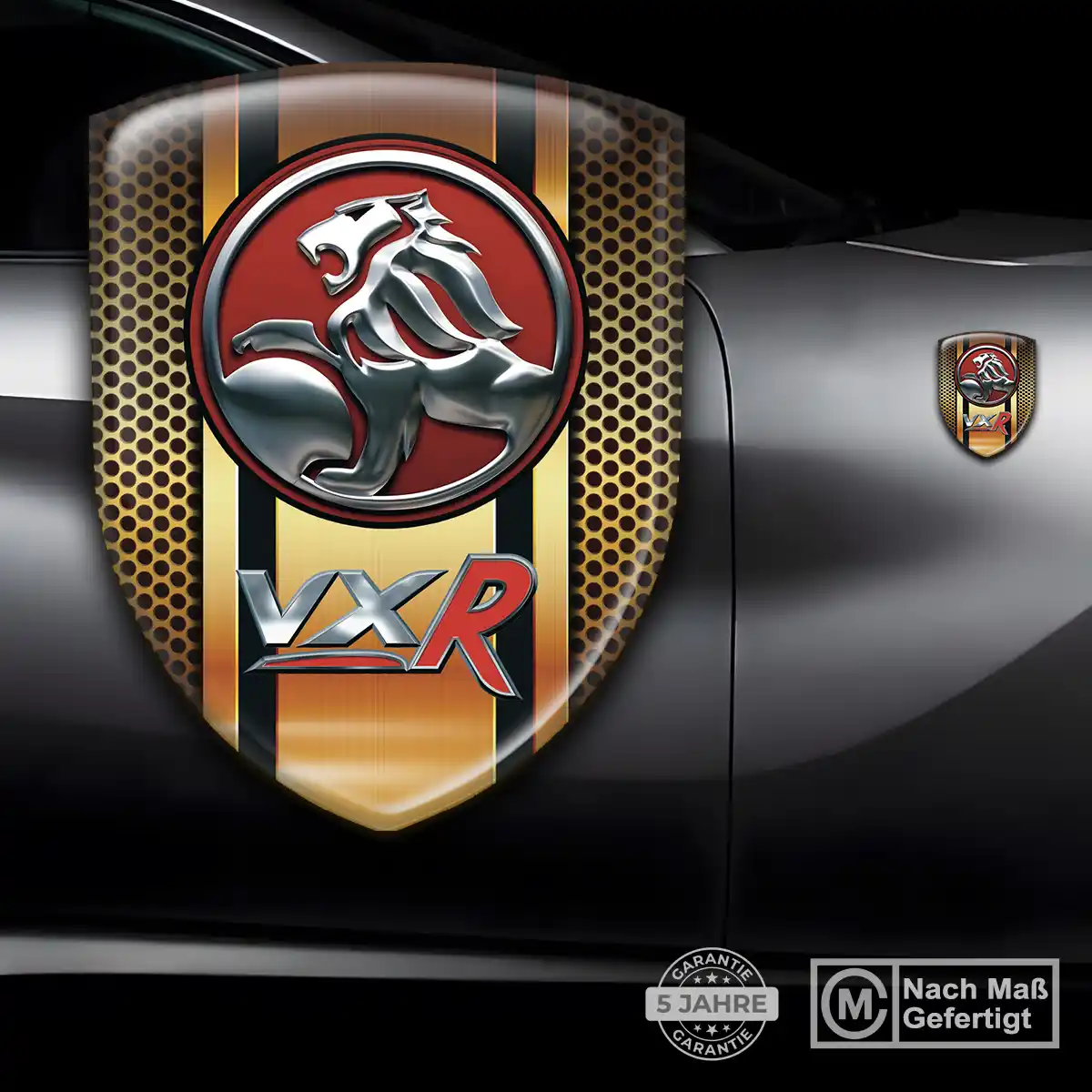 Vauxhall Silikon Aufkleber Wappen Auto Elegantes Design
