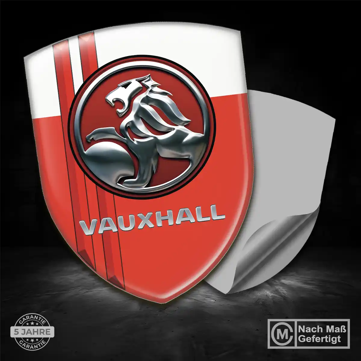 Vauxhall Silikon Aufkleber Wappen Auto Exterieurdesign