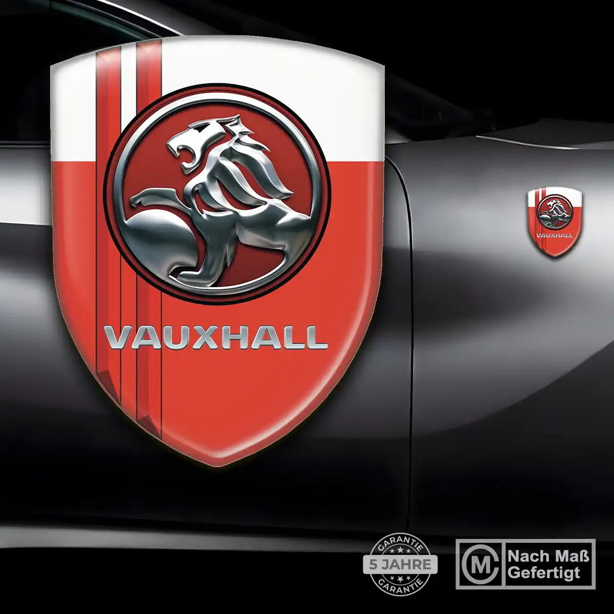 Vauxhall Silikon Aufkleber Wappen Auto Exterieurdesign