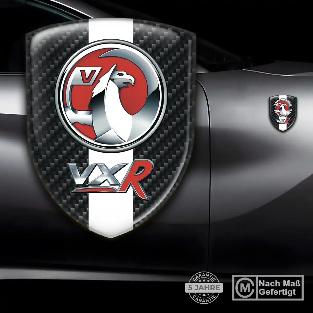 Vauxhall Silikon Aufkleber Wappen Auto Modernes Design