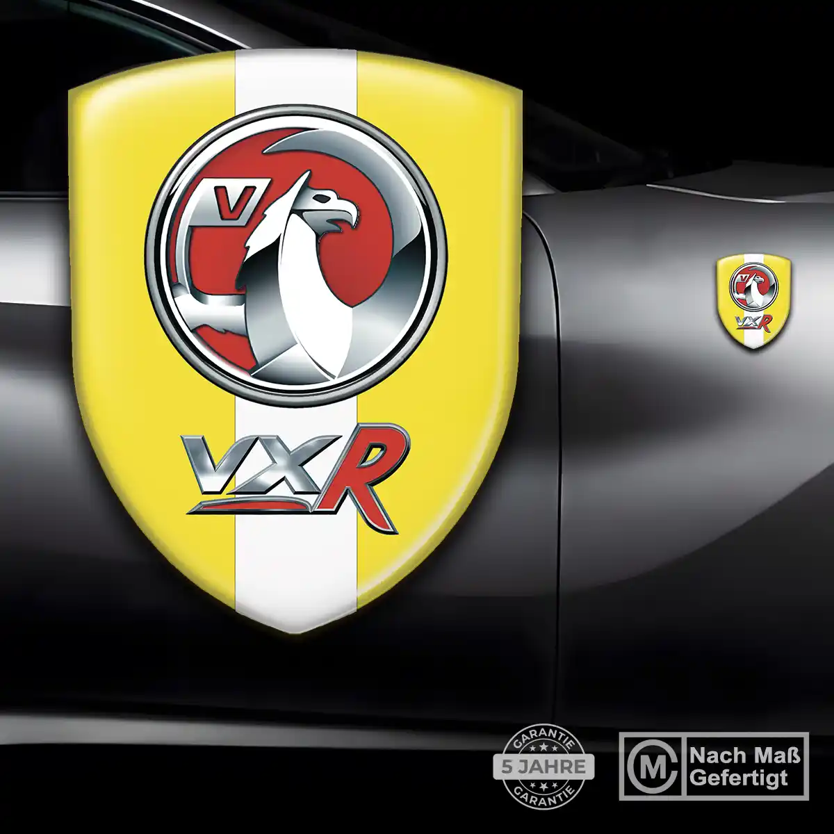Vauxhall Silikon Aufkleber Wappen Auto Premiumqualität