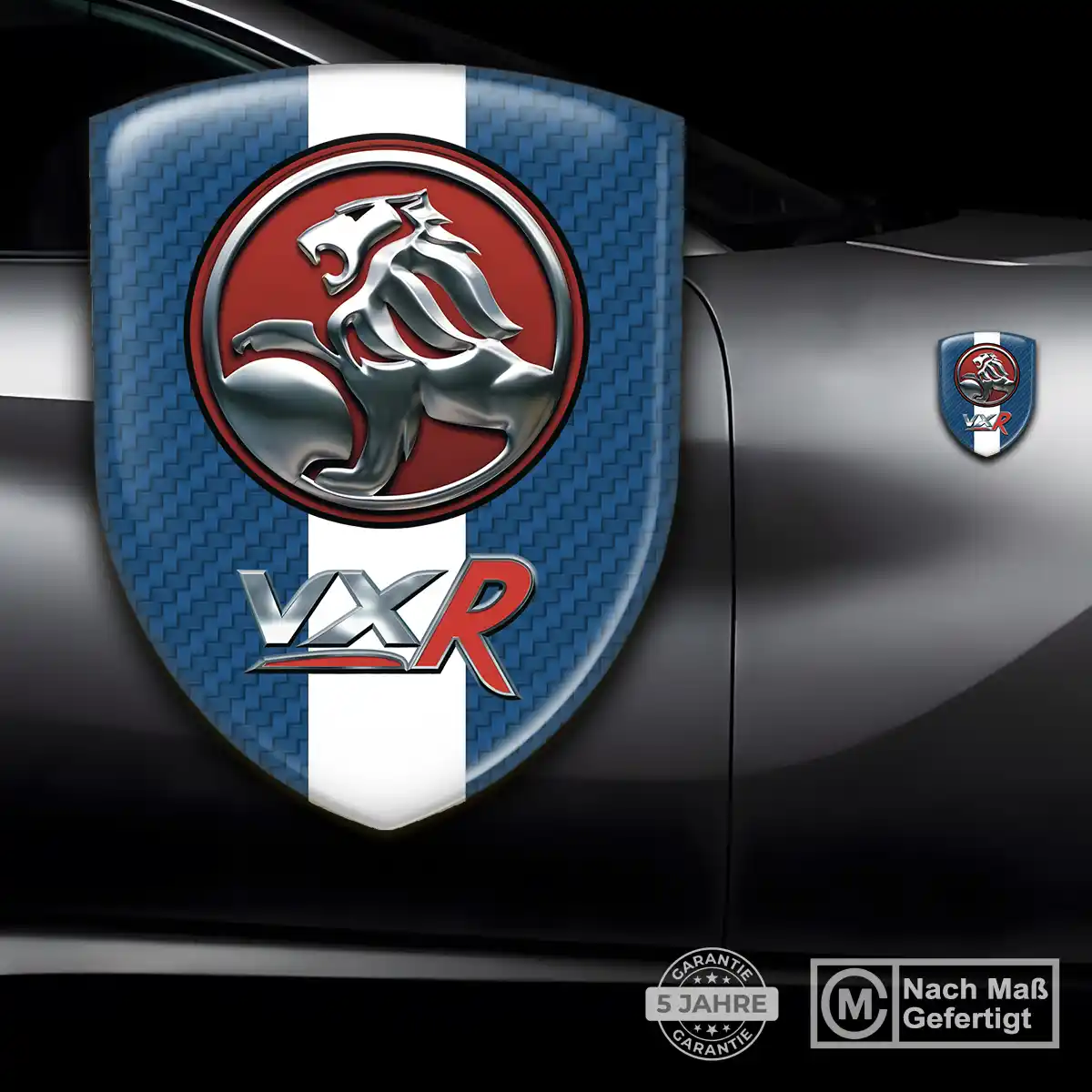 Vauxhall Silikon Aufkleber Wappen Auto Tuningfahrzeug