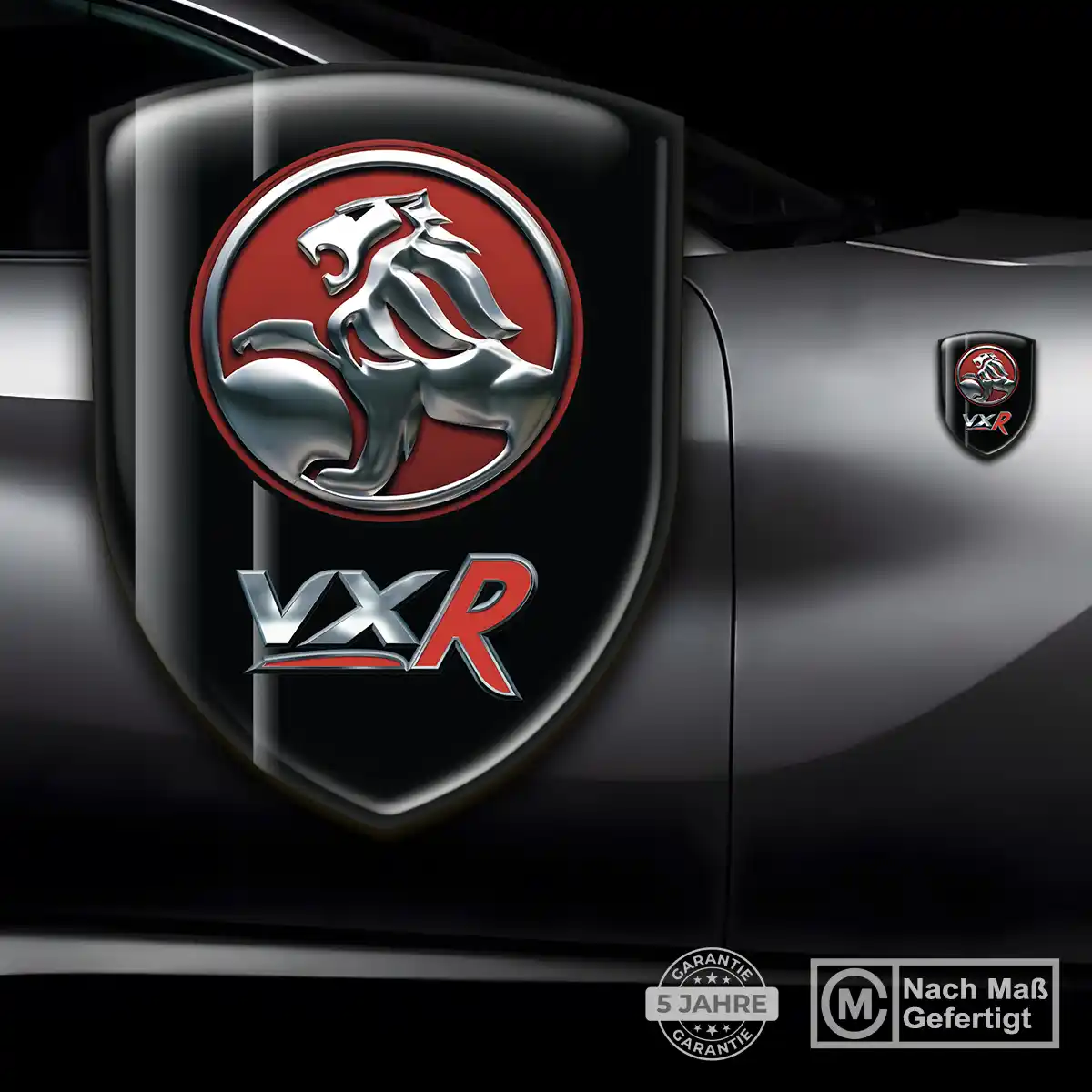 Vauxhall Silikon Aufkleber Wappen Edles Design