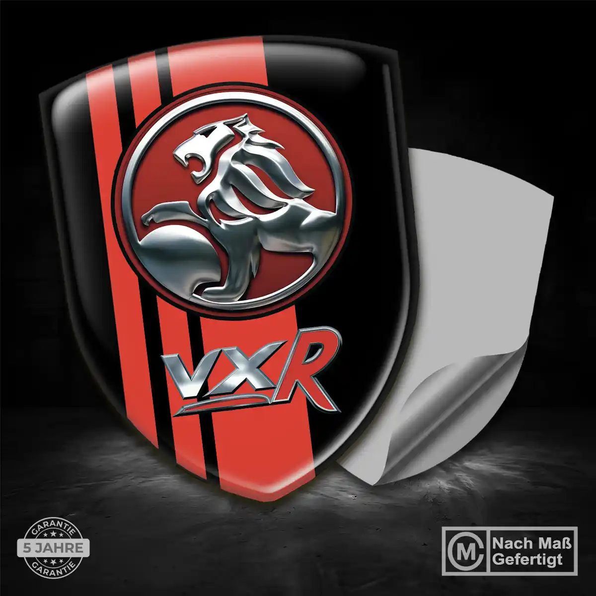 Vauxhall Silikon Aufkleber Wappen Exterieurdesign