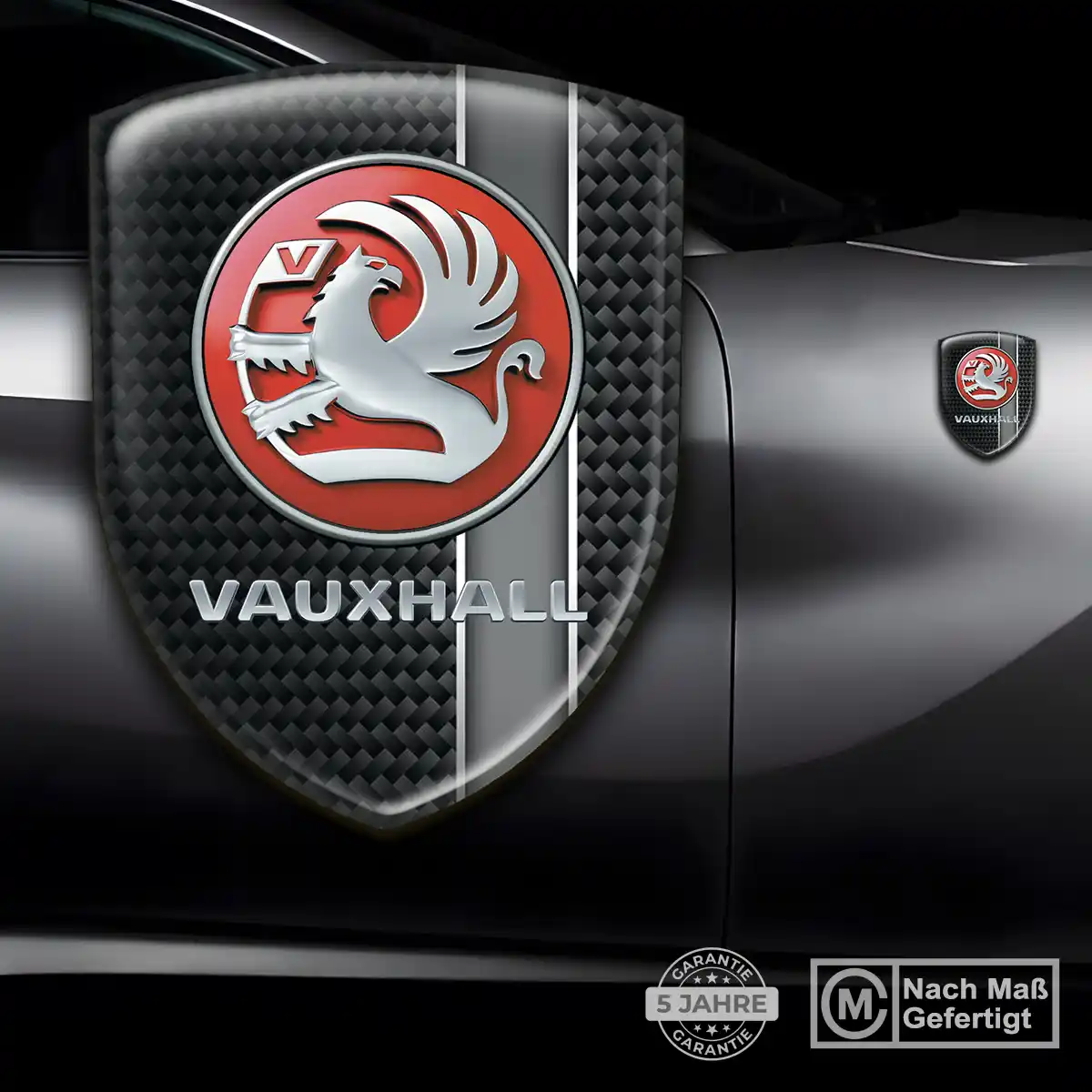 Vauxhall Silikon Aufkleber Wappen Hohe Qualität