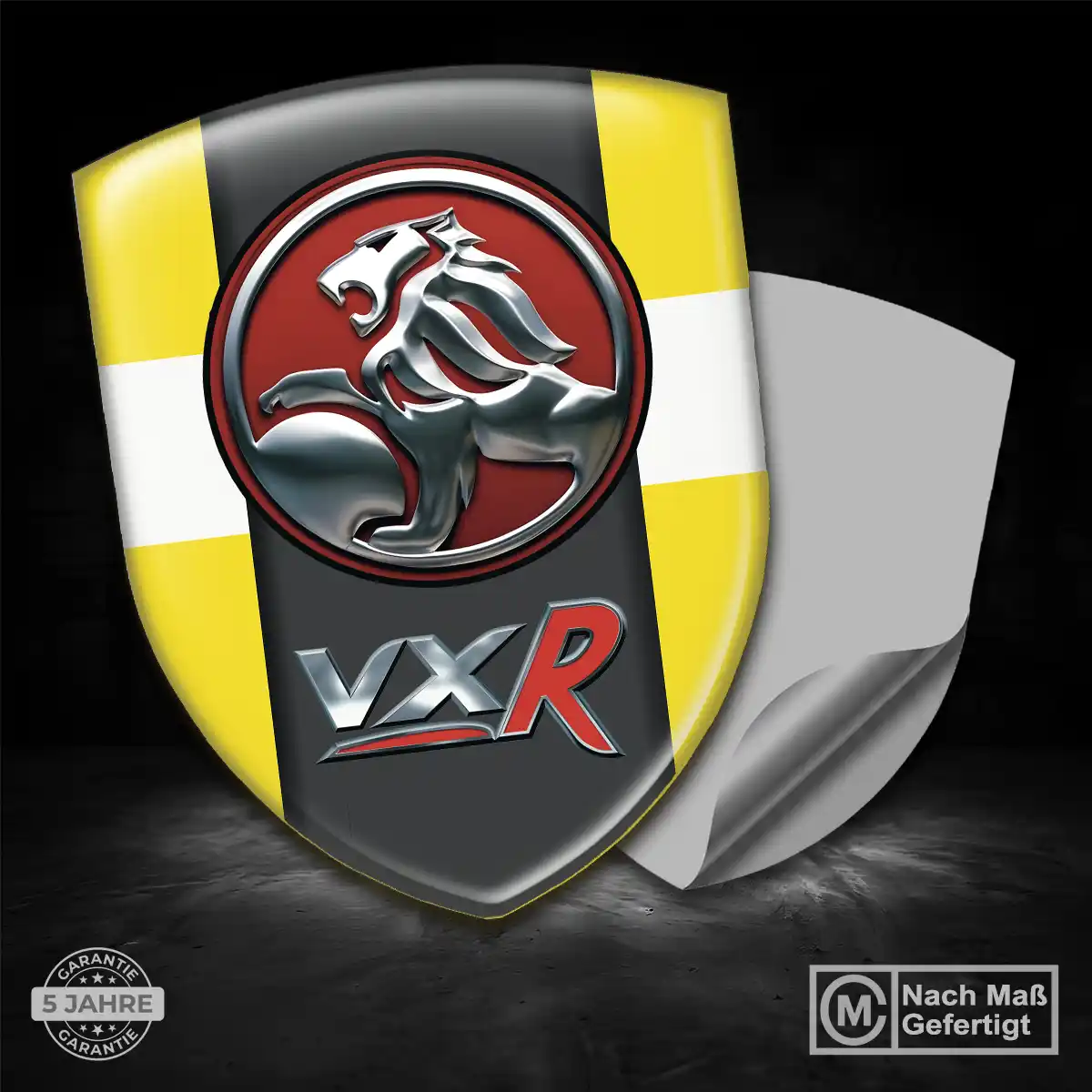 Vauxhall Silikon Aufkleber Wappen Interieurdesign