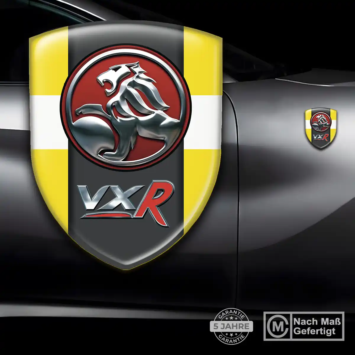 Vauxhall Silikon Aufkleber Wappen Interieurdesign