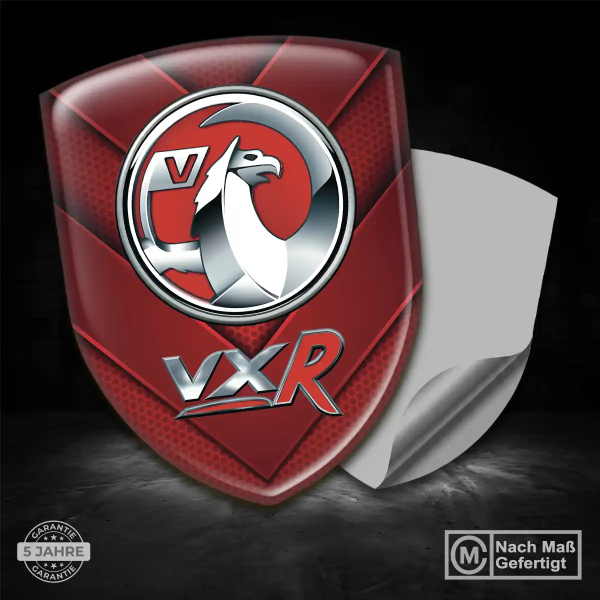 Vauxhall Silikon Aufkleber Wappen Limitierte Auflage