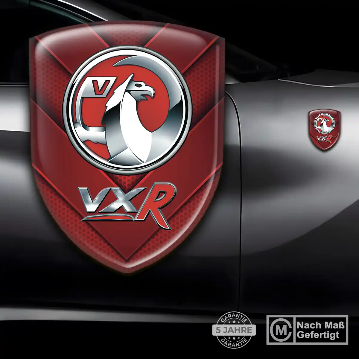 Vauxhall Silikon Aufkleber Wappen Limitierte Auflage